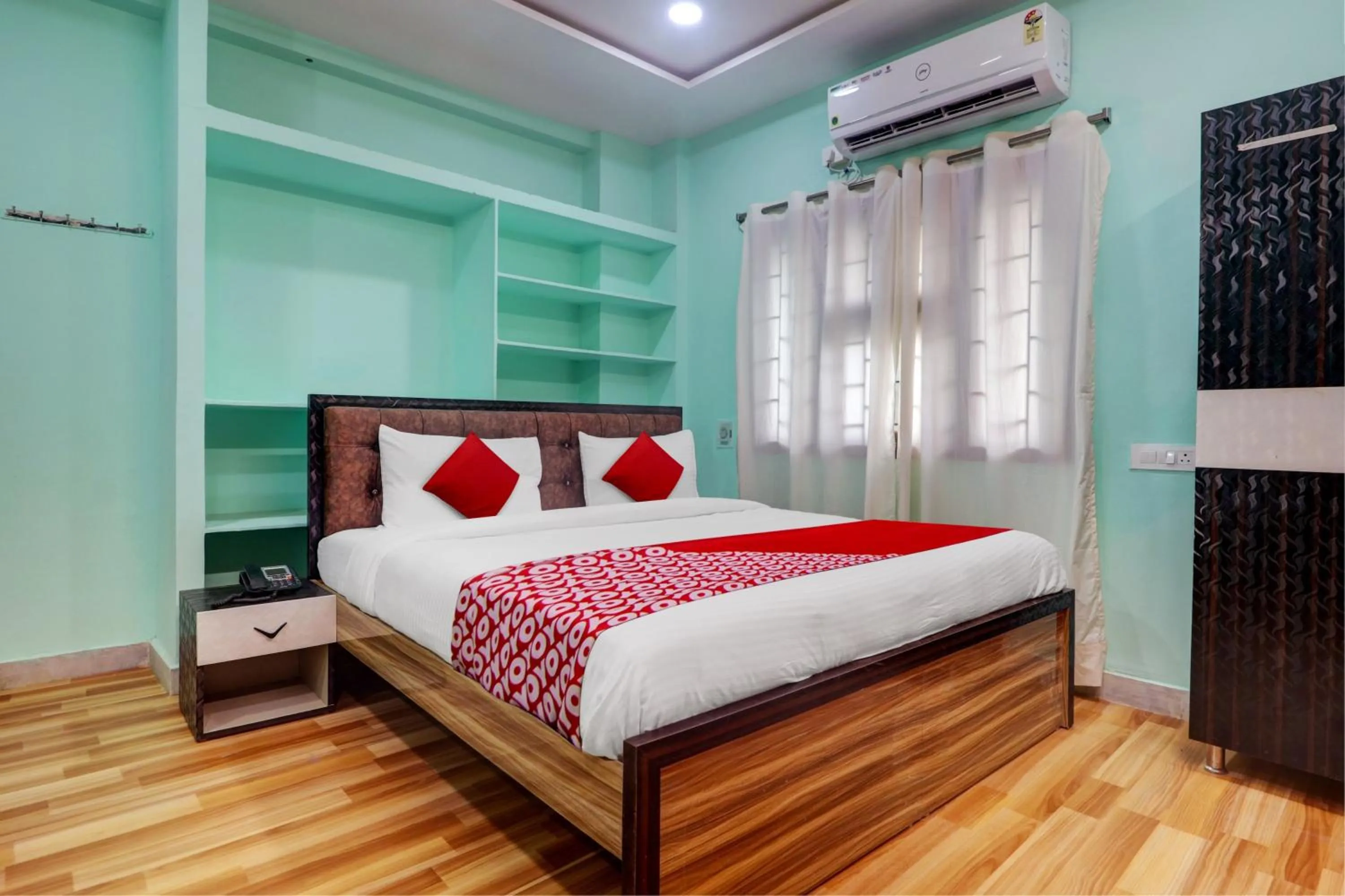Bedroom in Hotel O S Grand Residency