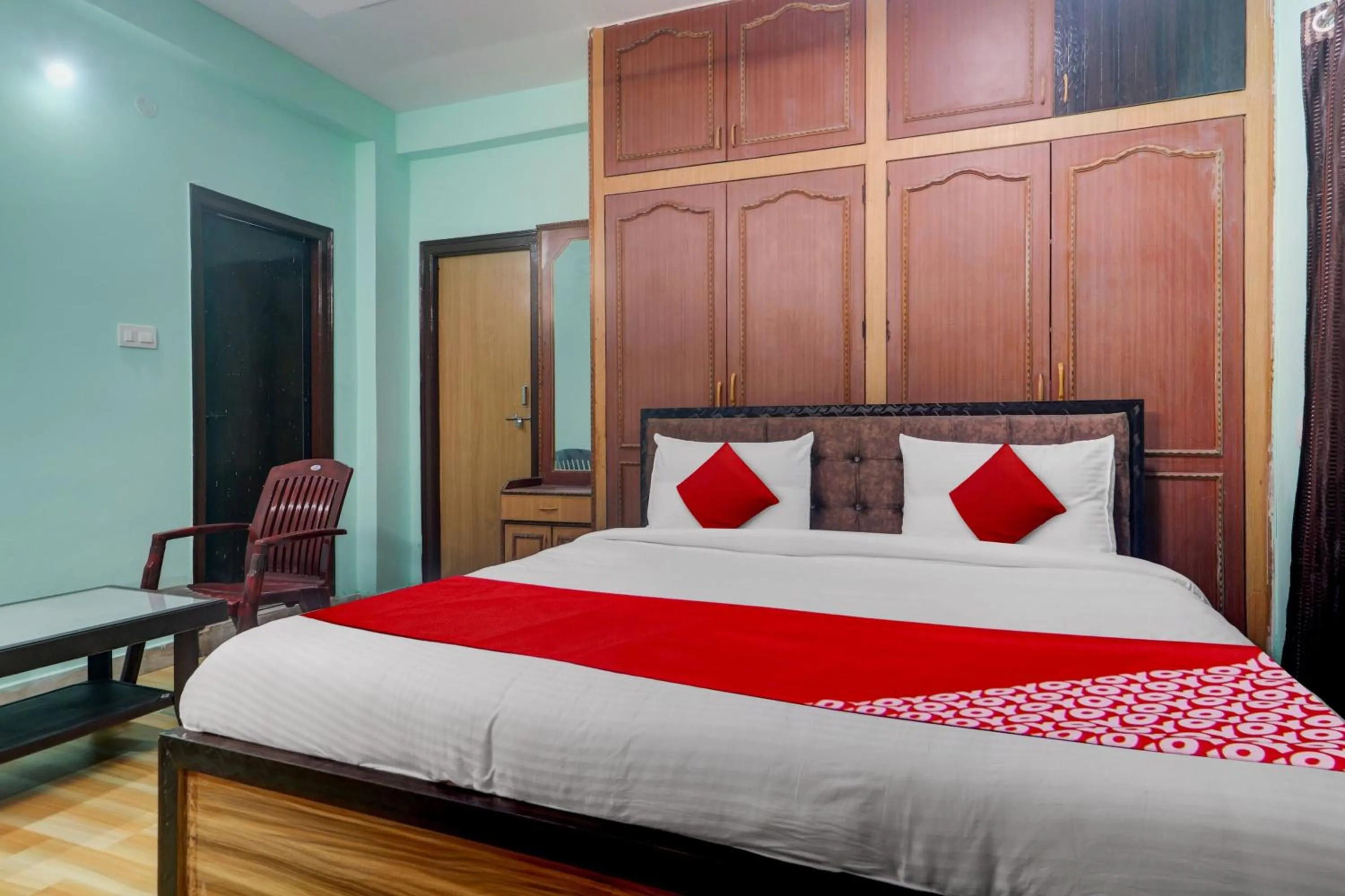 Bedroom in Hotel O S Grand Residency
