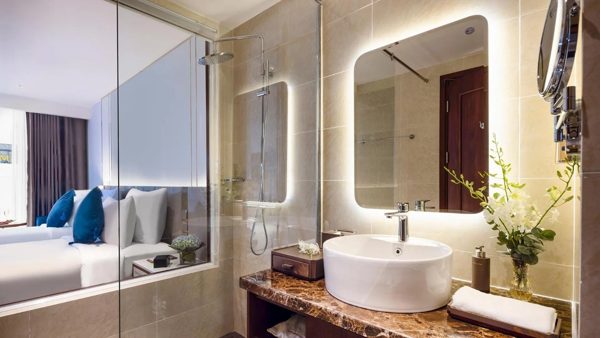 Shower in Best Western Premier Marvella Nha Trang