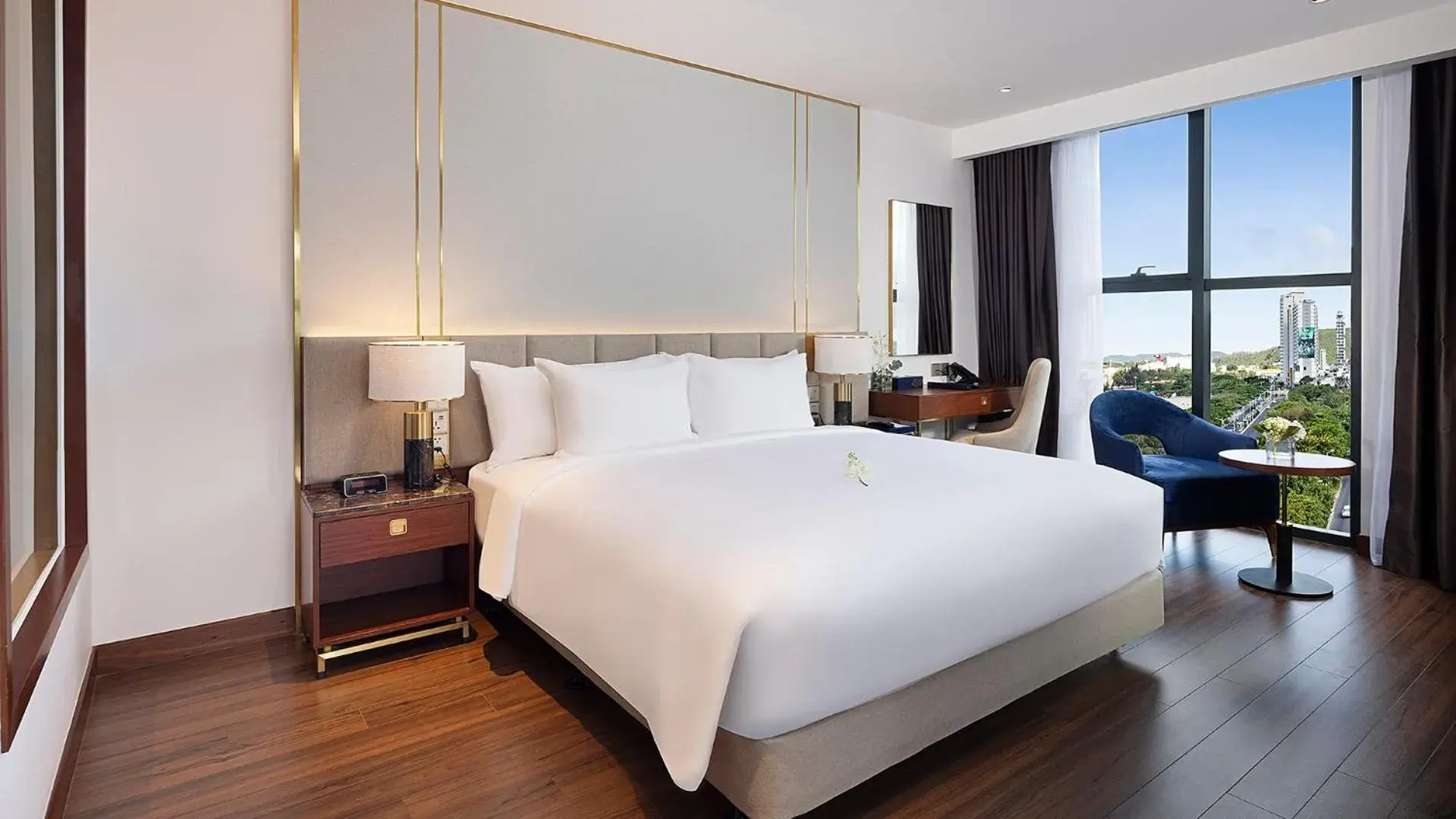 King Suite with Two King Beds with Balcony and Sea View in Best Western Premier Marvella Nha Trang King Suite with Two King Beds with Balcony and Sea View in Best Western Premier Marvella Nha Trang