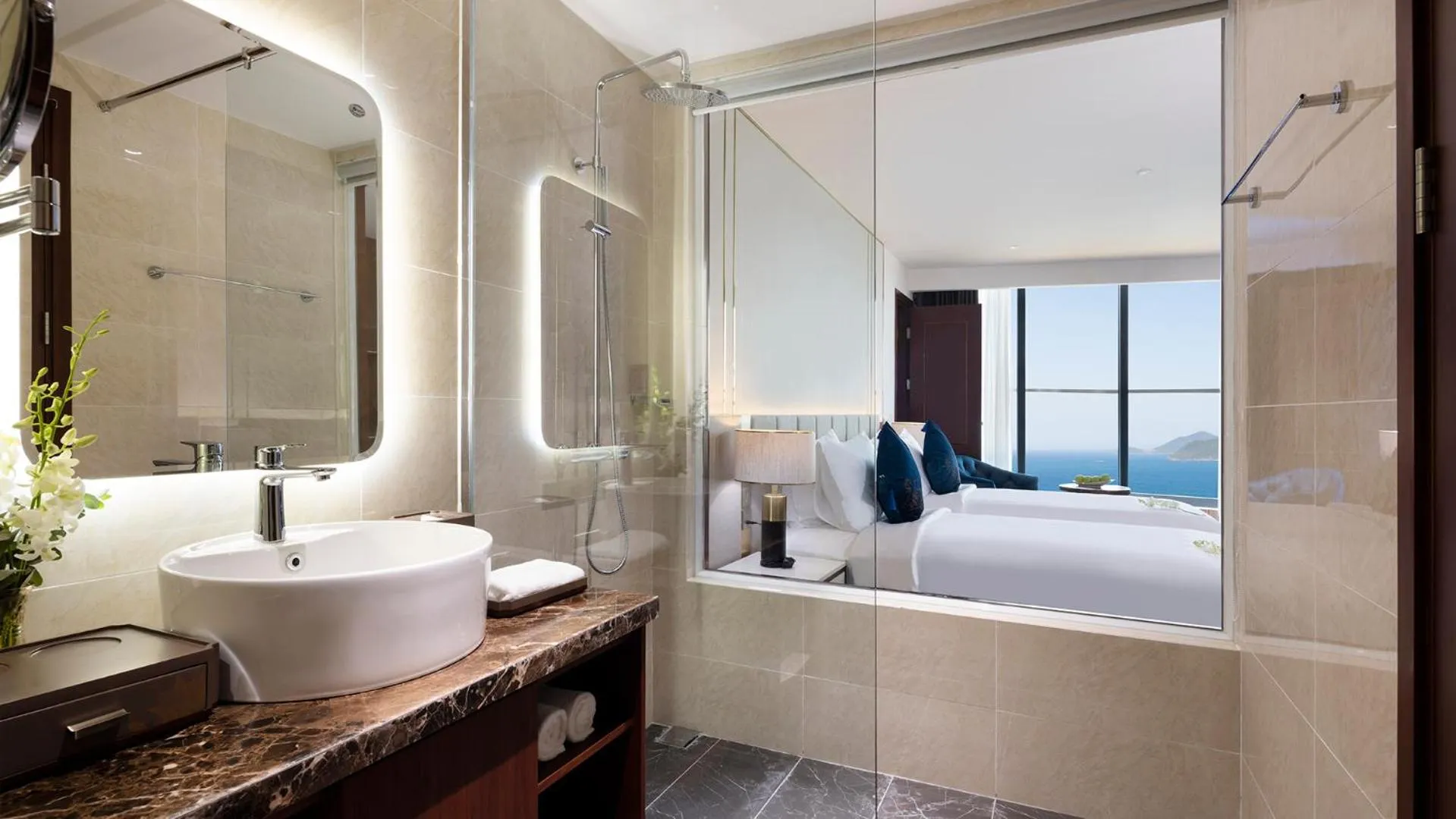 Shower in Best Western Premier Marvella Nha Trang