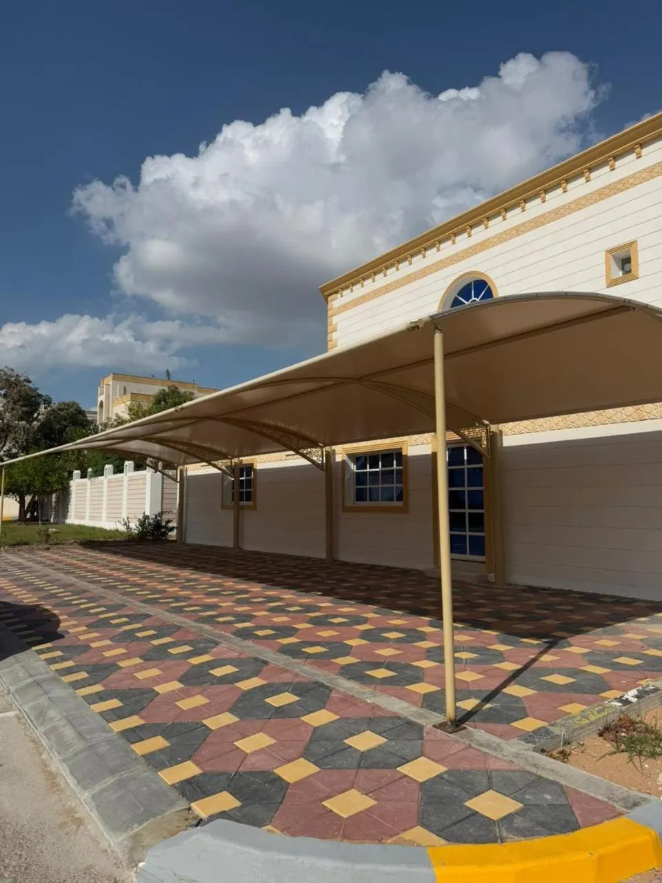 Property building in International Abu-Dhabi Hostel Villa