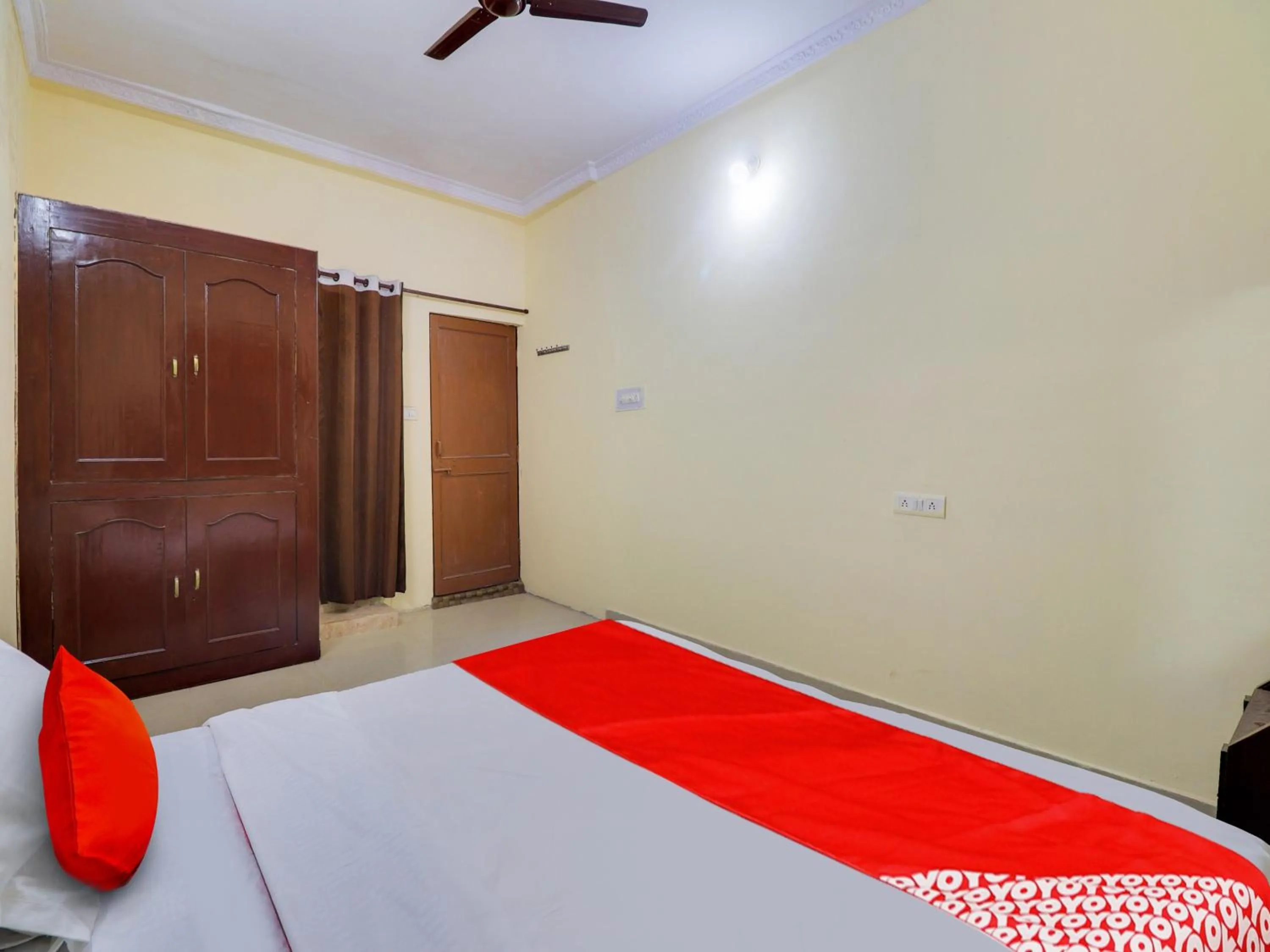 Bedroom, Bed in Hotel O GURUKRIPA INN