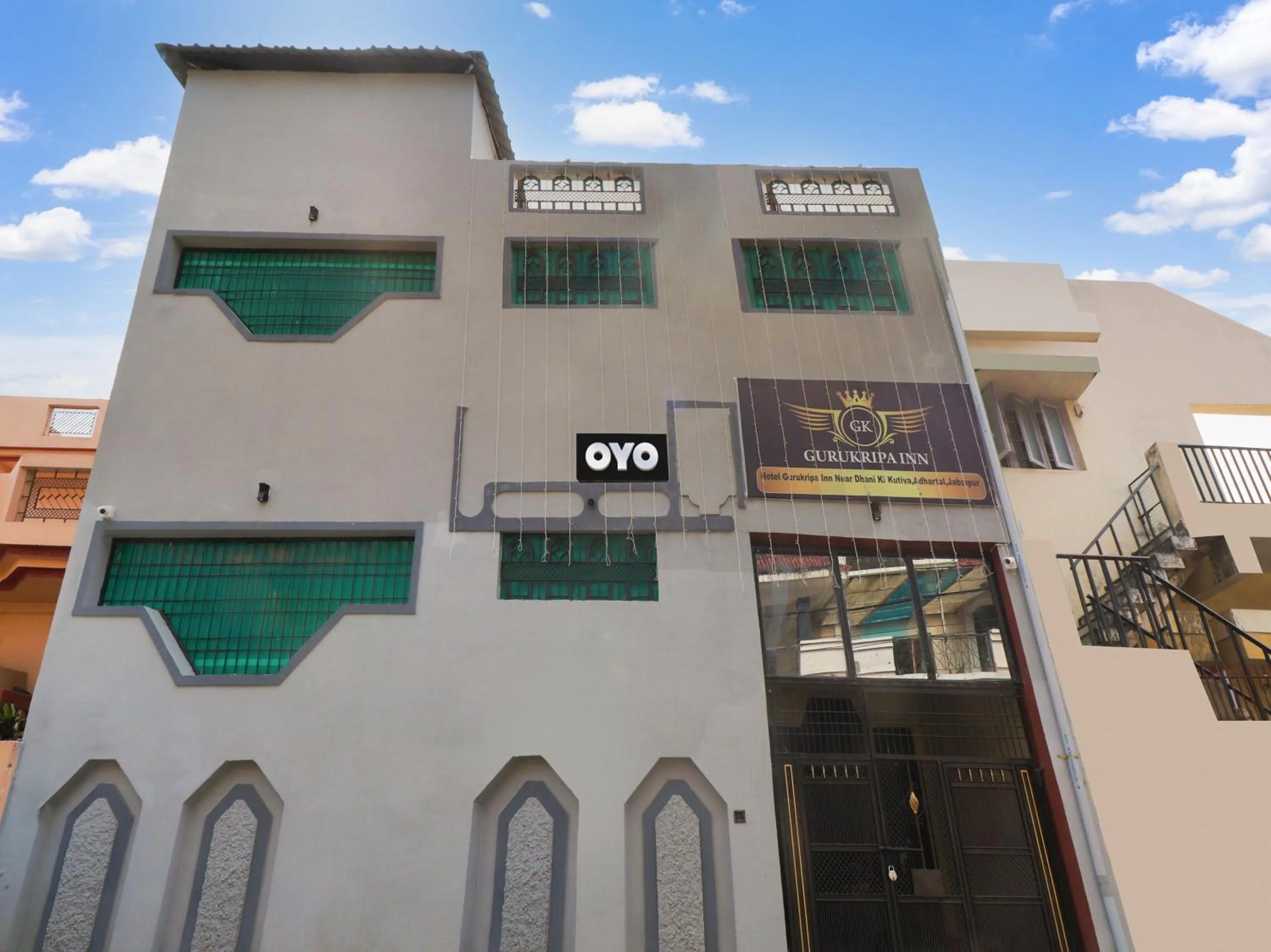 Facade/entrance in Hotel O GURUKRIPA INN