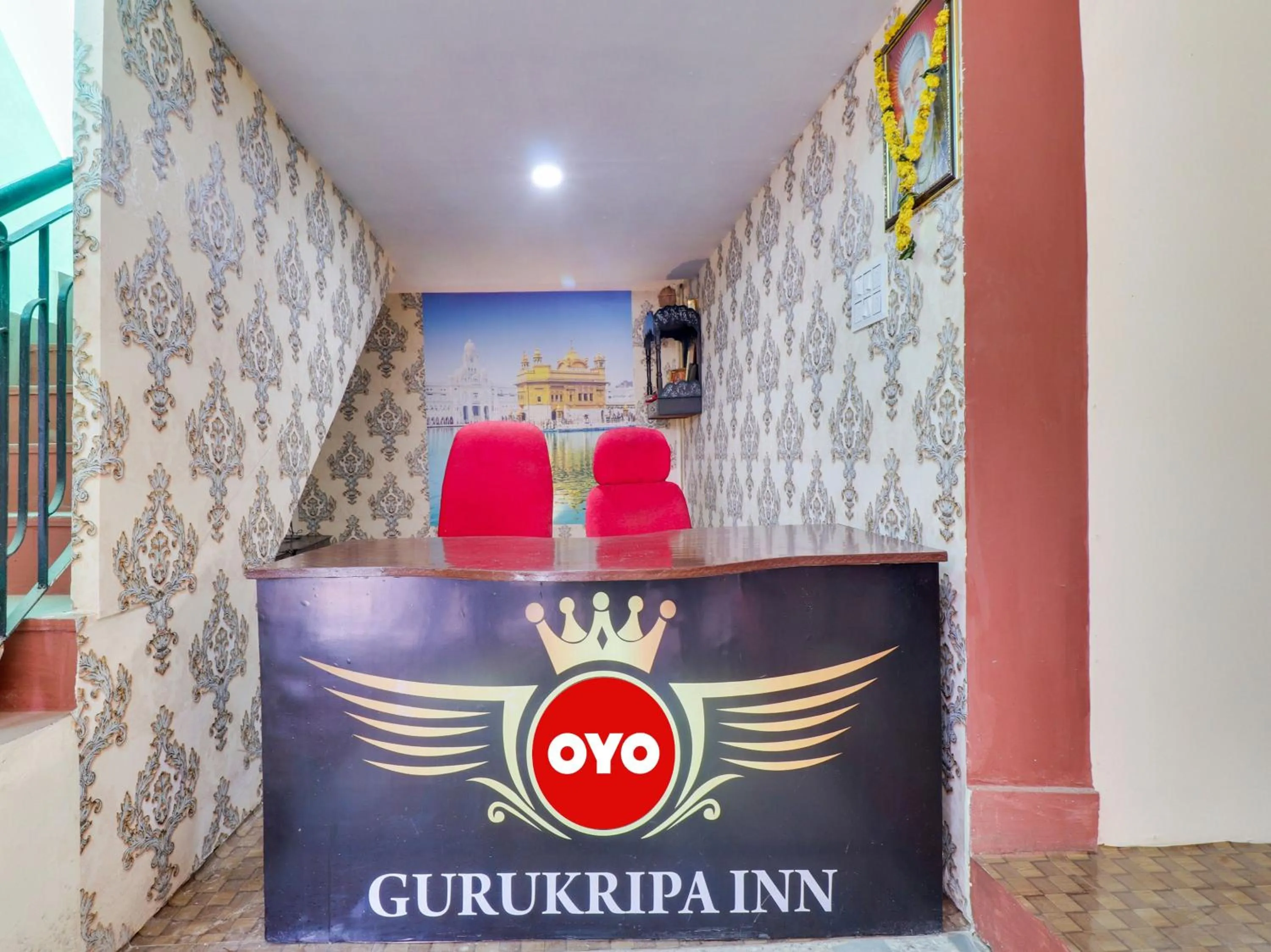 Lobby or reception in Hotel O GURUKRIPA INN