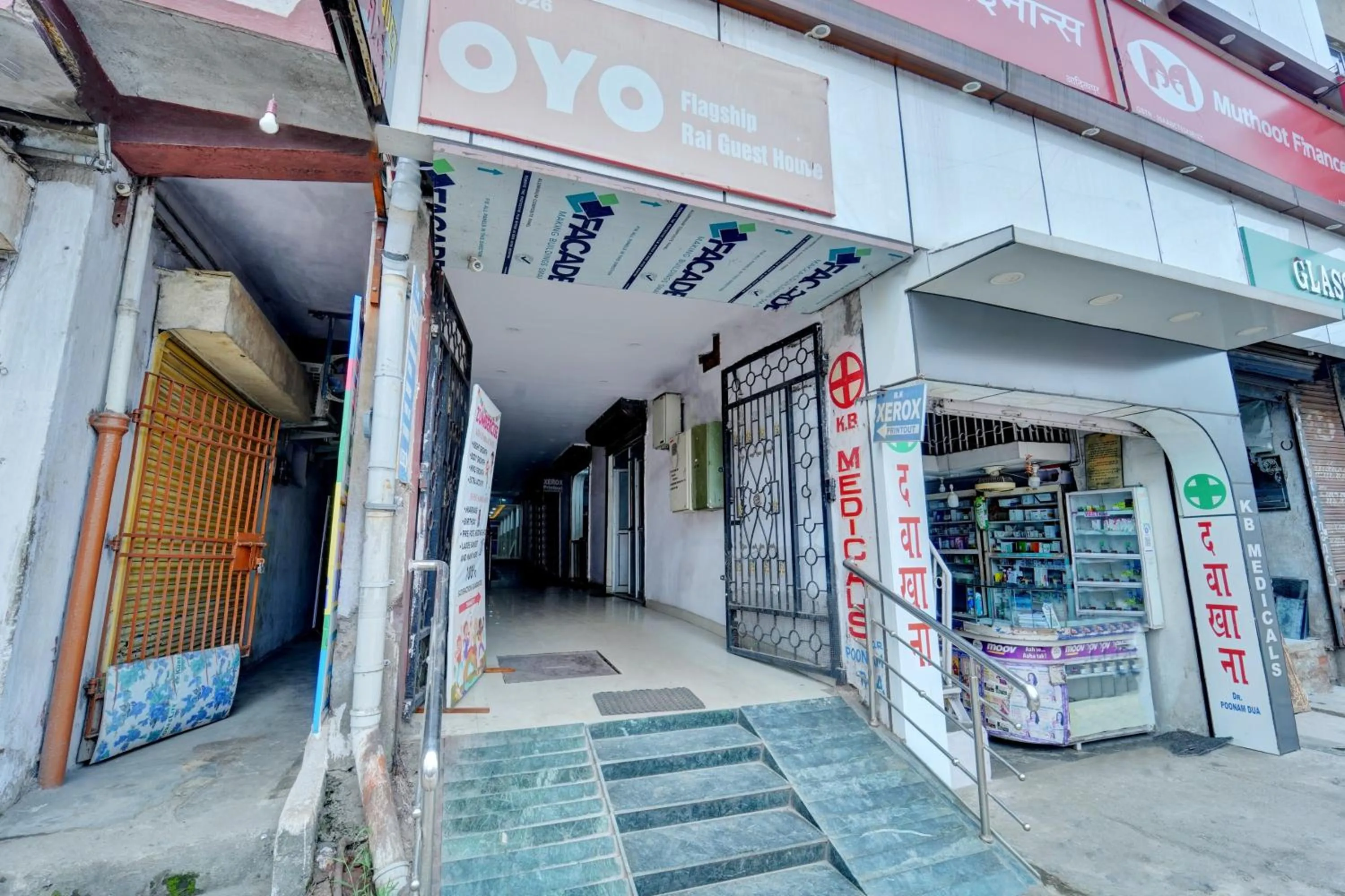 Facade/entrance in Hotel O Rai Guest House