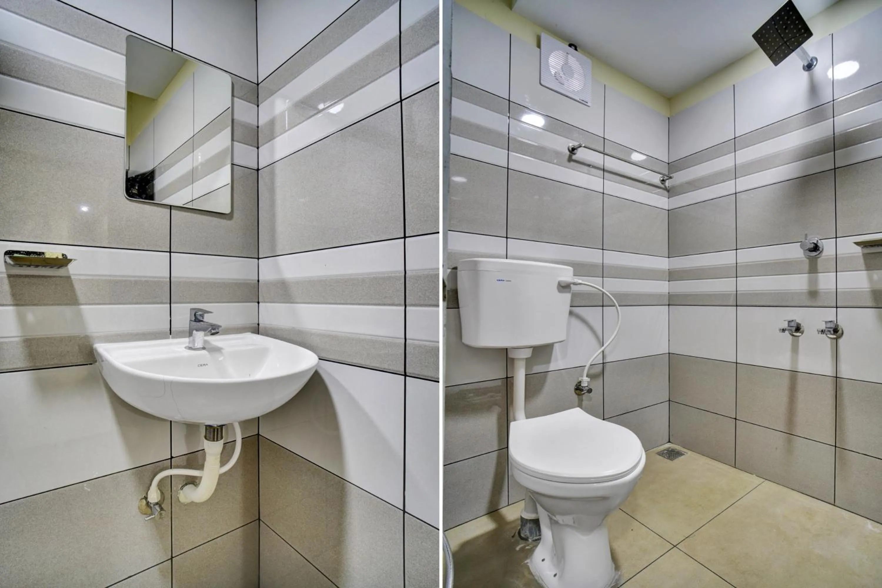 Bathroom in Hotel O Crystal Executive Suites