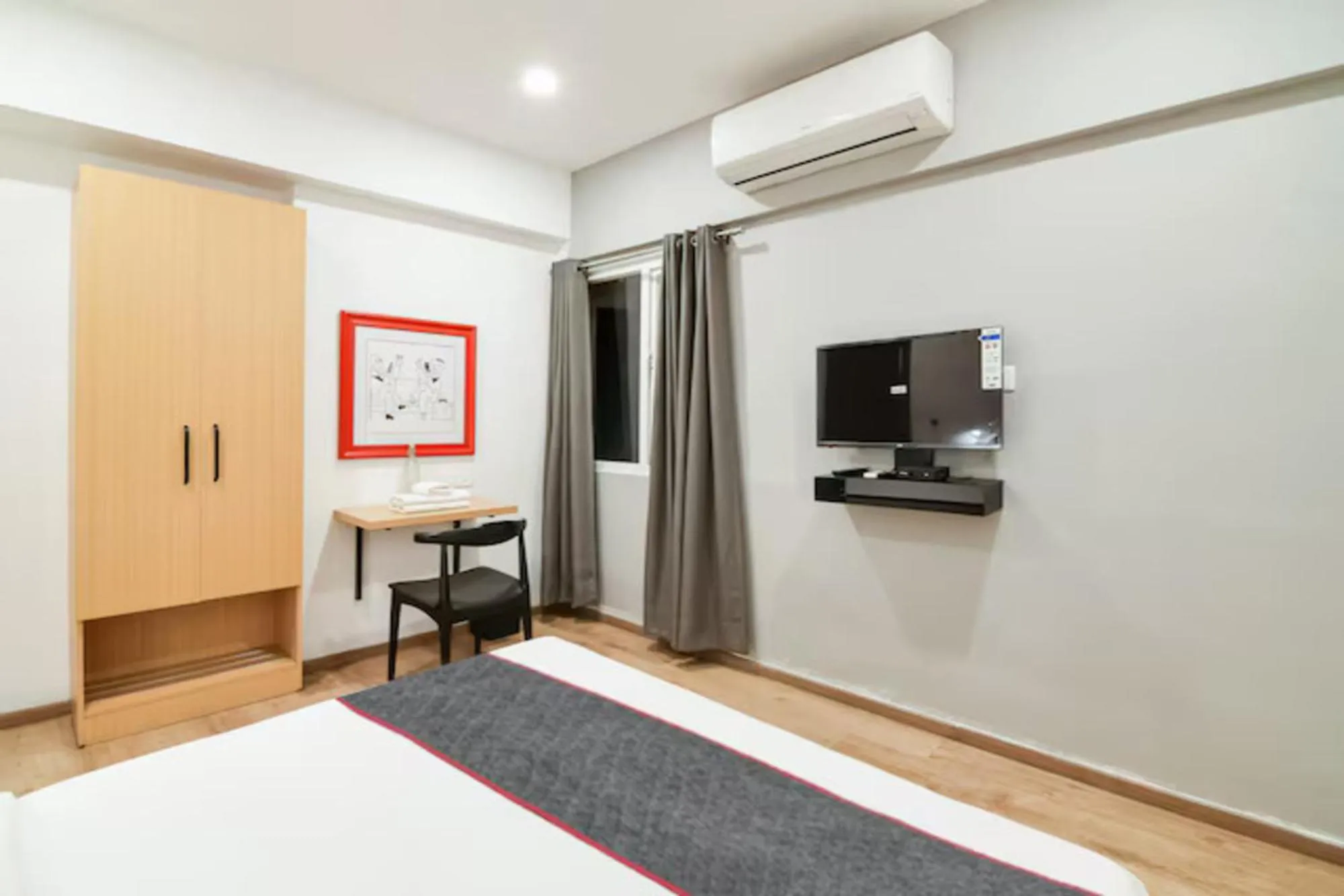 TV and multimedia, Bed in FabHotel Sayeeda International - 600m from Park Circus 7 Point