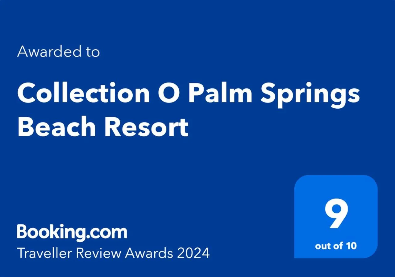 Certificate/Award, Logo/Certificate/Sign/Award in Collection O Palm Springs Beach Resort