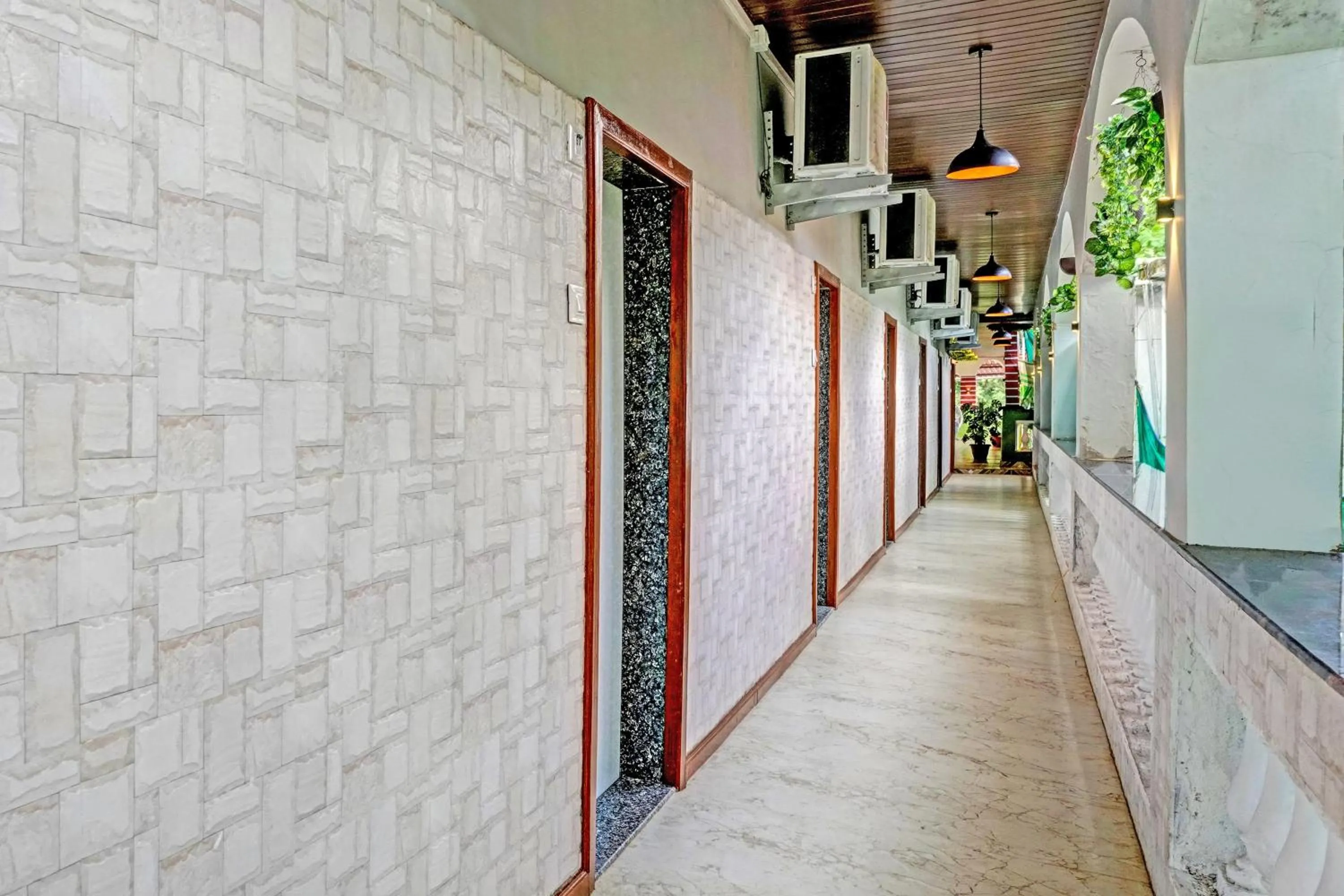 Lobby or reception, Balcony/Terrace in Collection O Palm Springs Beach Resort