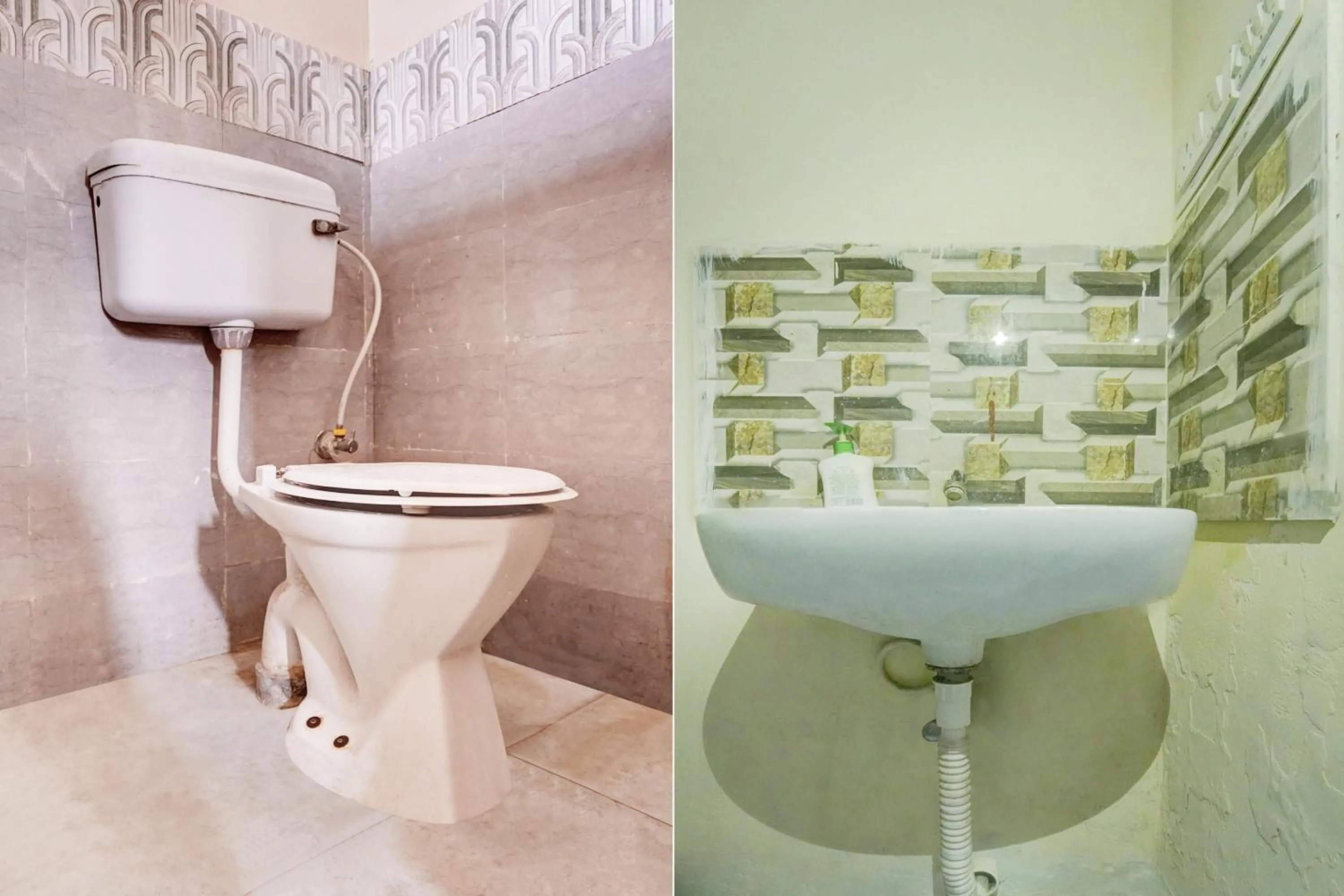 Bathroom in OYO Flagship Hotel Shubhmangalam