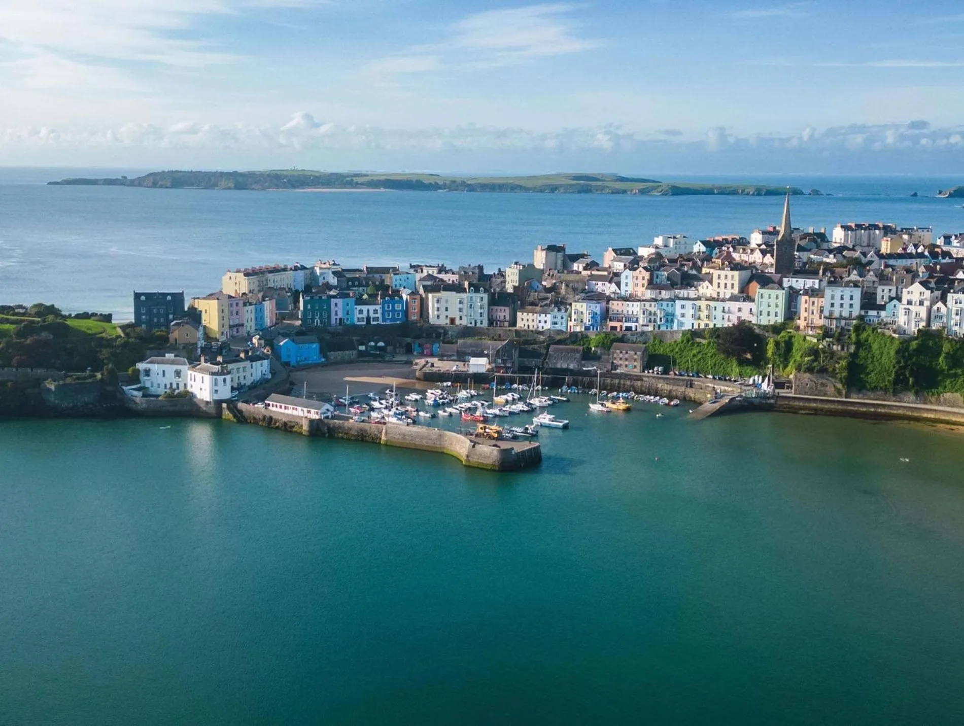 Floor plan in No 4 Croft House - Luxury 2 Bed Apartment - Tenby