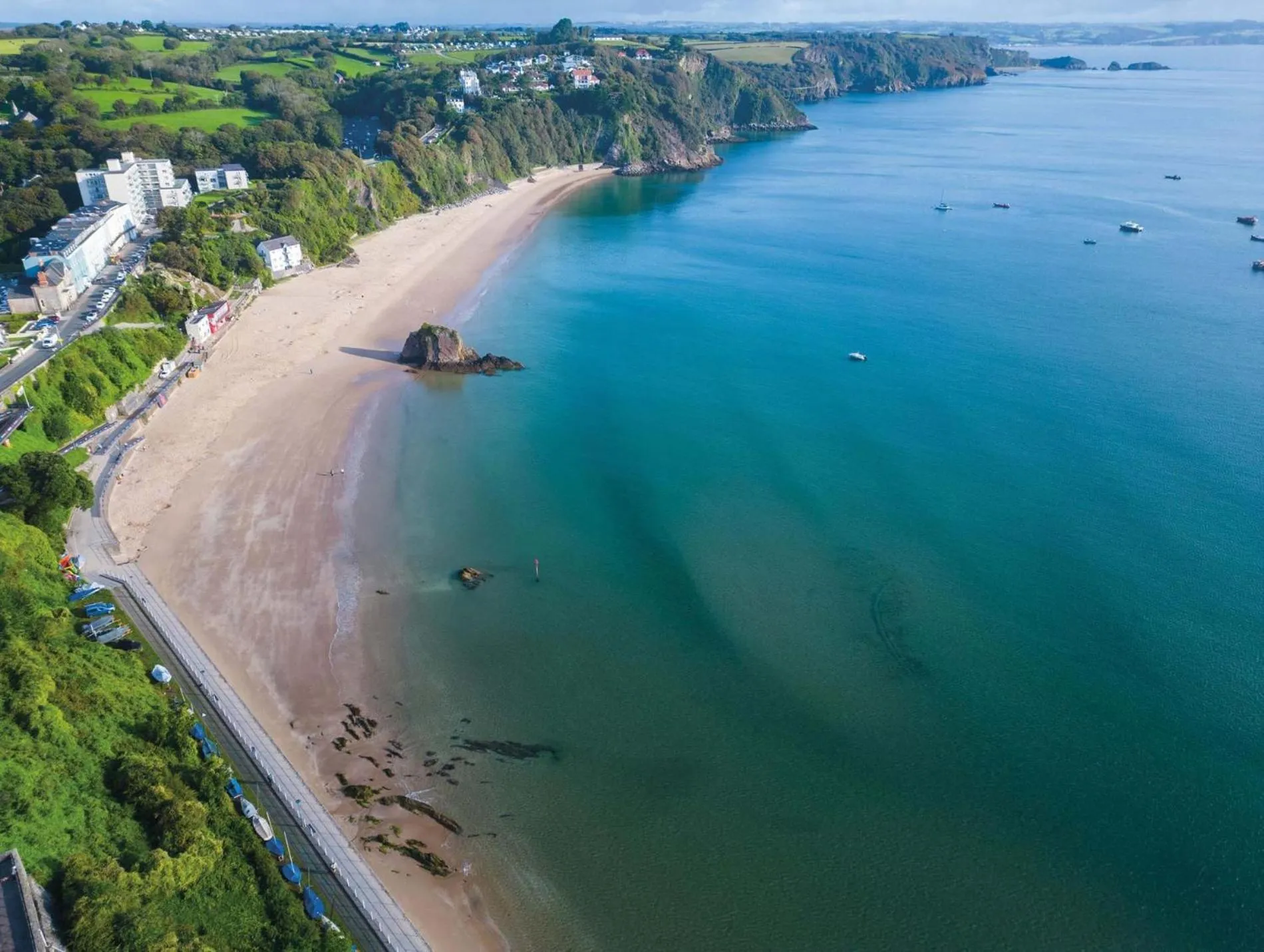 Floor plan in No 4 Croft House - Luxury 2 Bed Apartment - Tenby