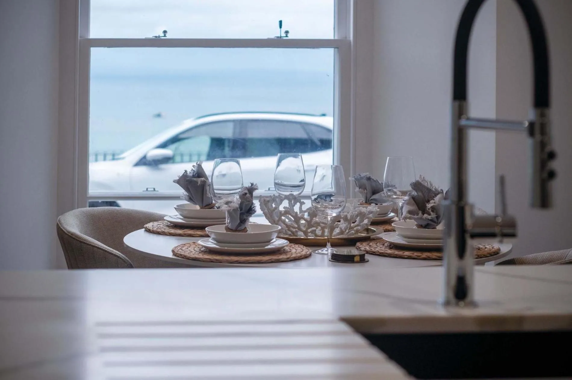 Floor plan in No 4 Croft House - Luxury 2 Bed Apartment - Tenby