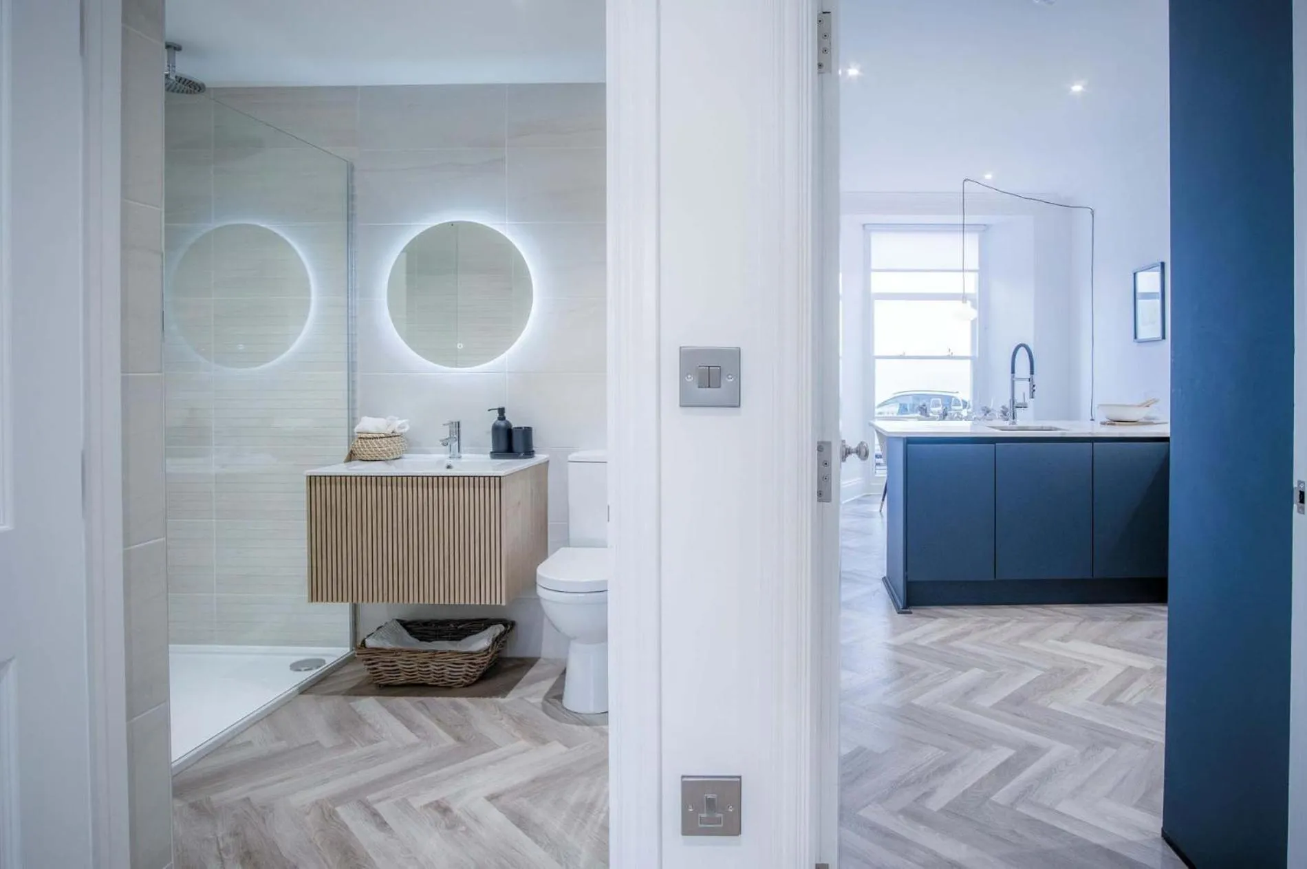 Floor plan in No 4 Croft House - Luxury 2 Bed Apartment - Tenby