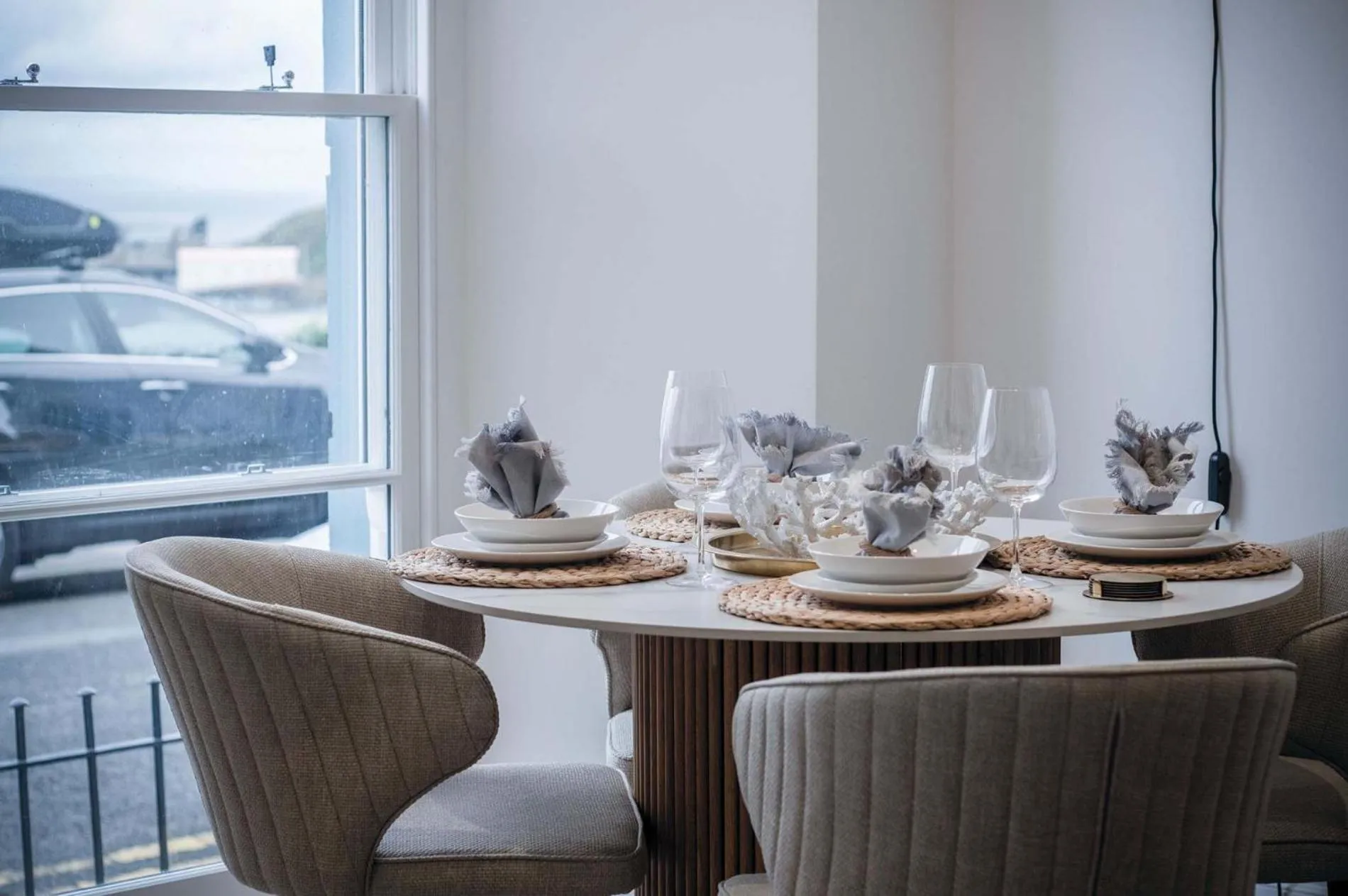 Floor plan in No 4 Croft House - Luxury 2 Bed Apartment - Tenby