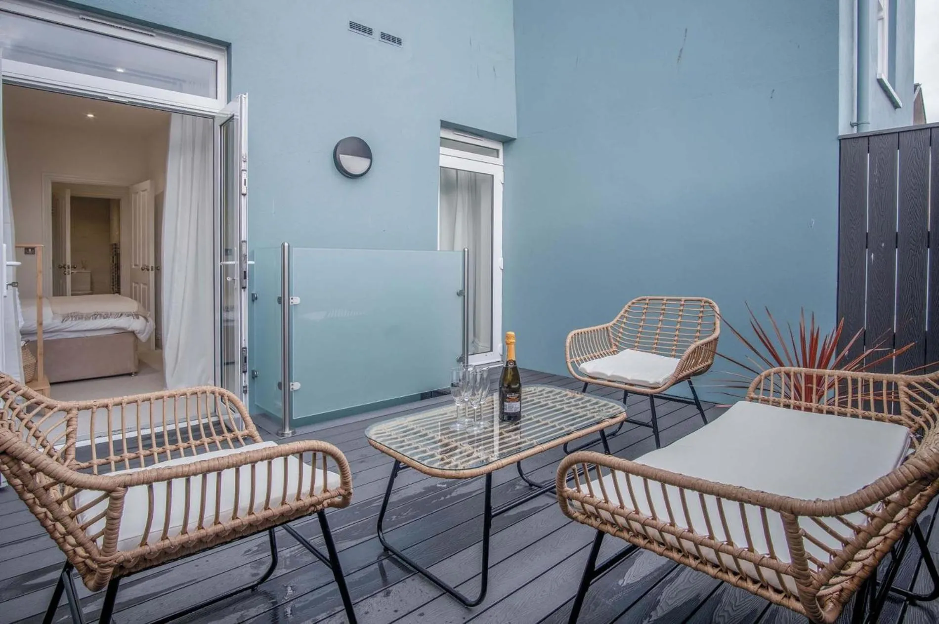 Floor plan in No 4 Croft House - Luxury 2 Bed Apartment - Tenby