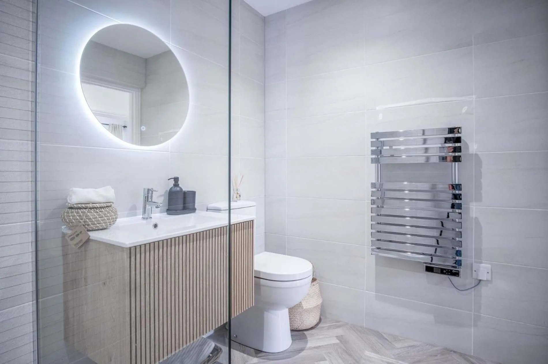 Floor plan in No 4 Croft House - Luxury 2 Bed Apartment - Tenby