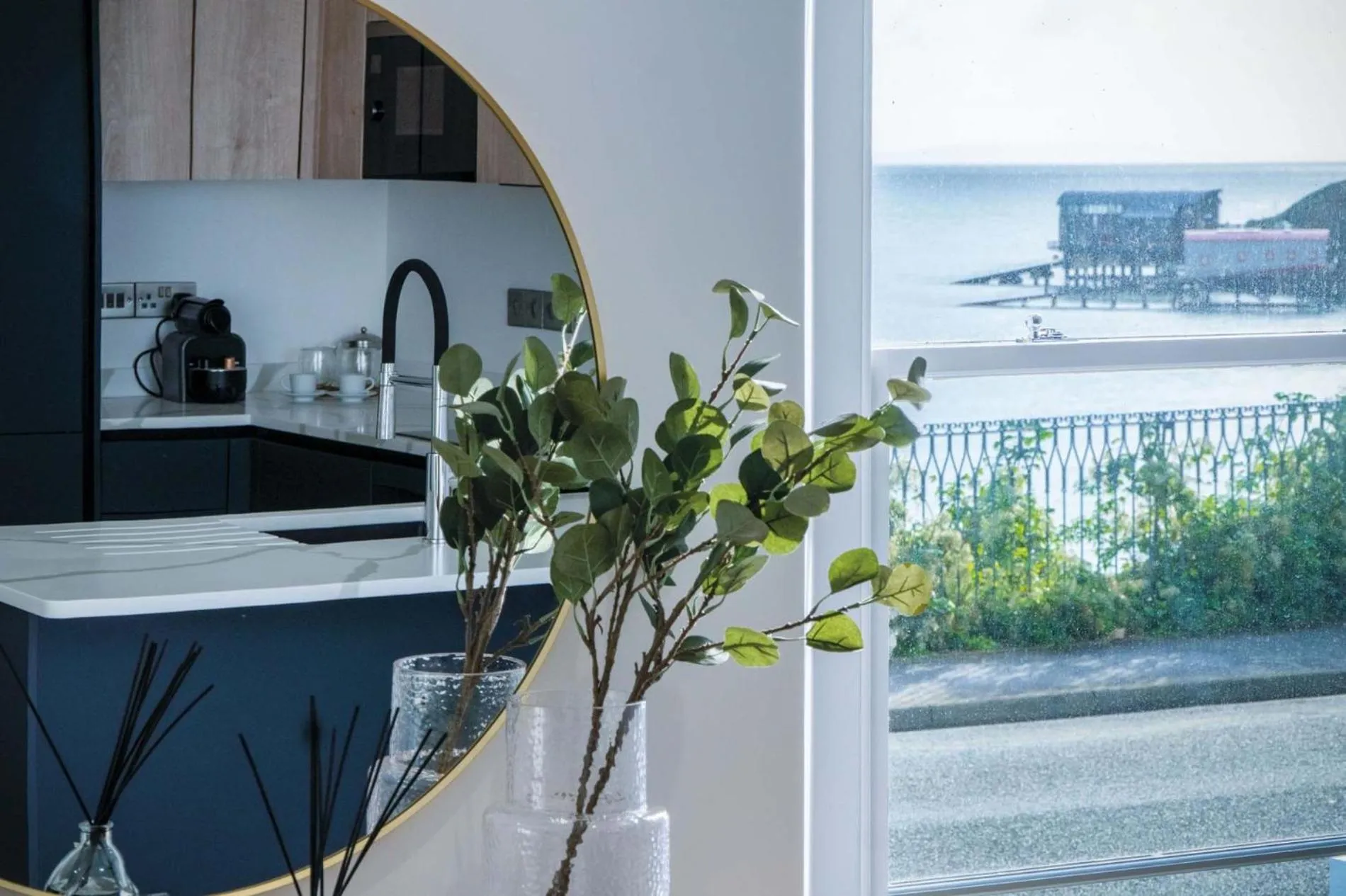 Floor plan in No 4 Croft House - Luxury 2 Bed Apartment - Tenby