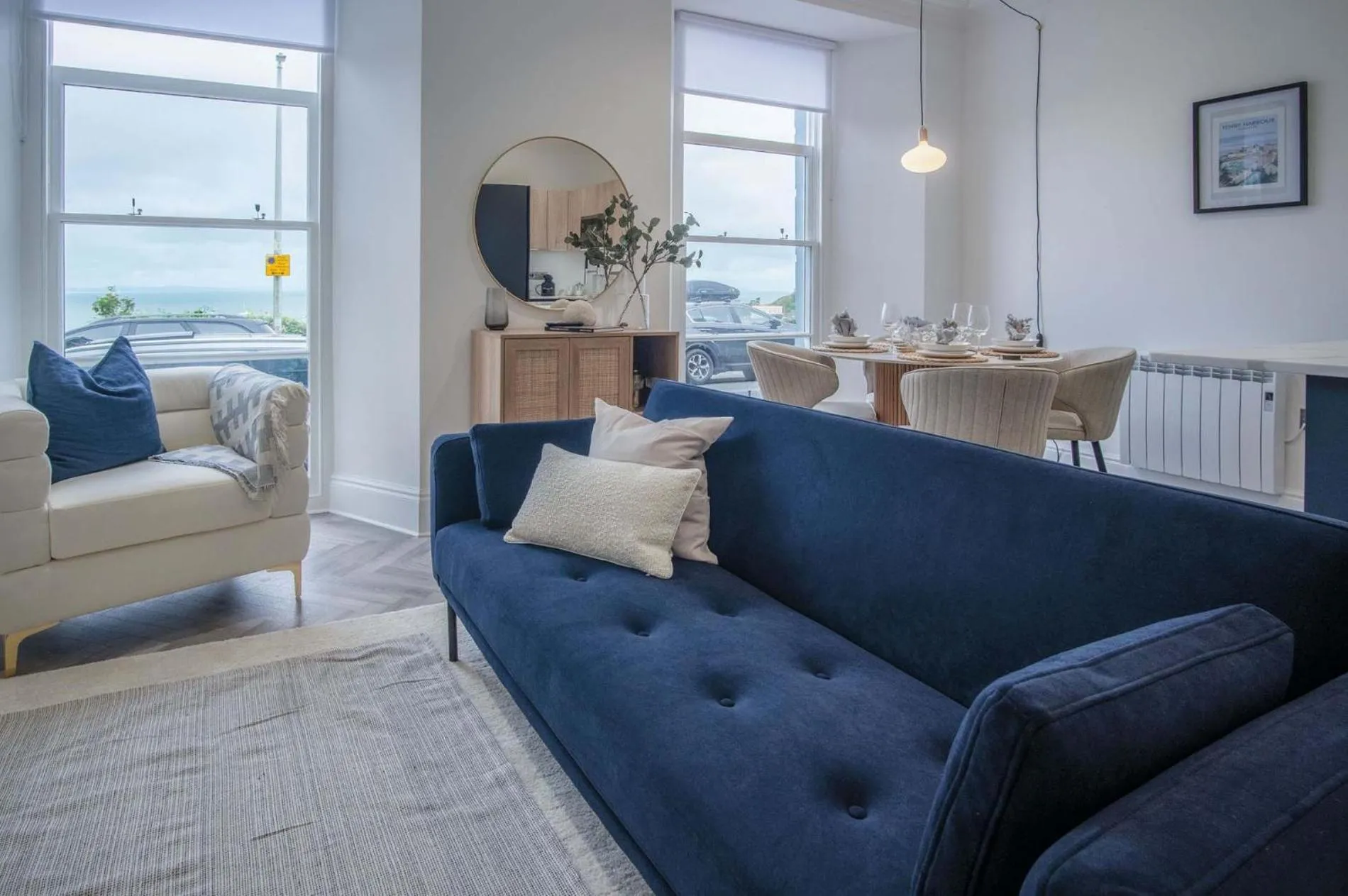 Floor plan in No 4 Croft House - Luxury 2 Bed Apartment - Tenby