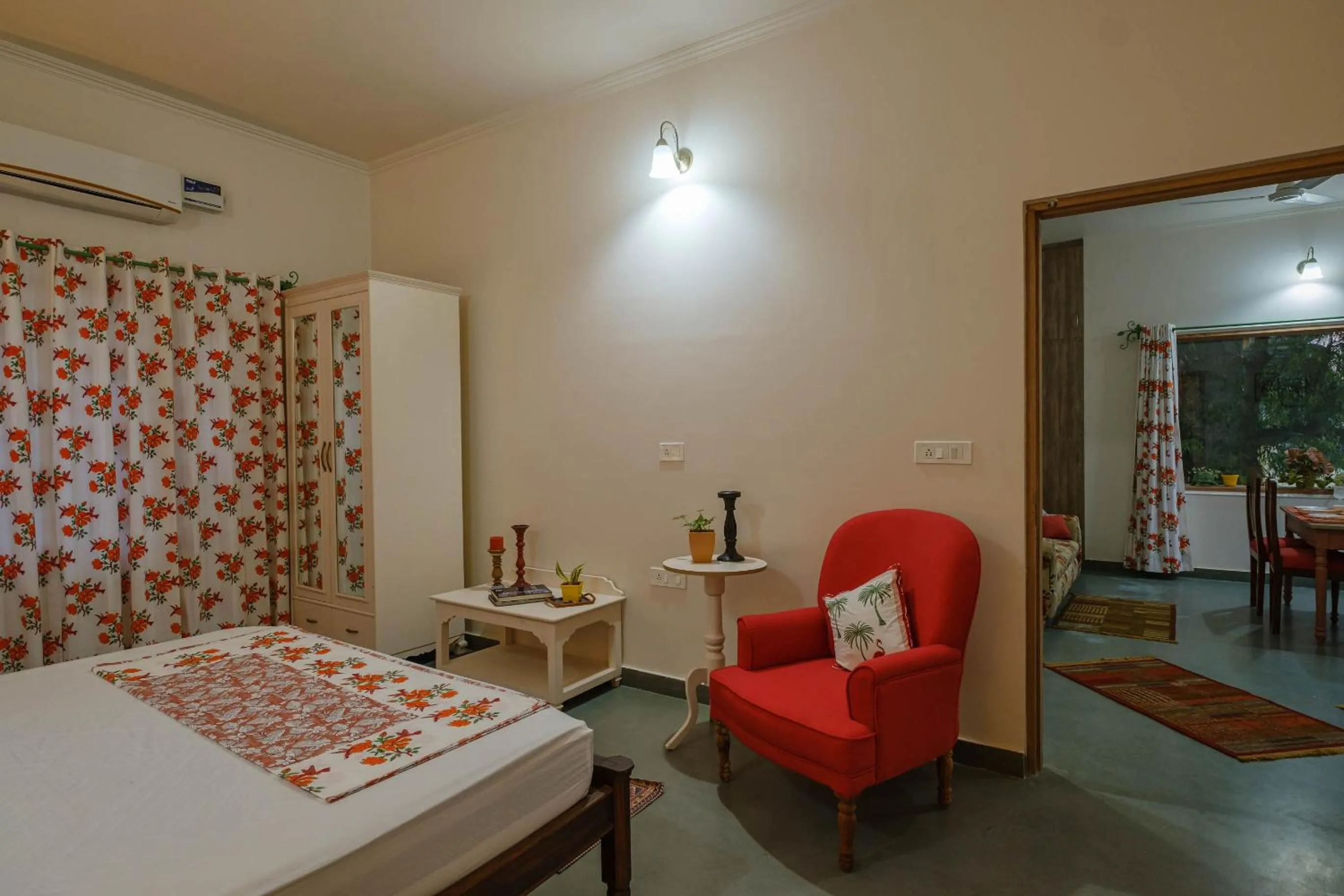 Bed in Shree Nikunj - A Luxury Boutique Homestay in Jaipur