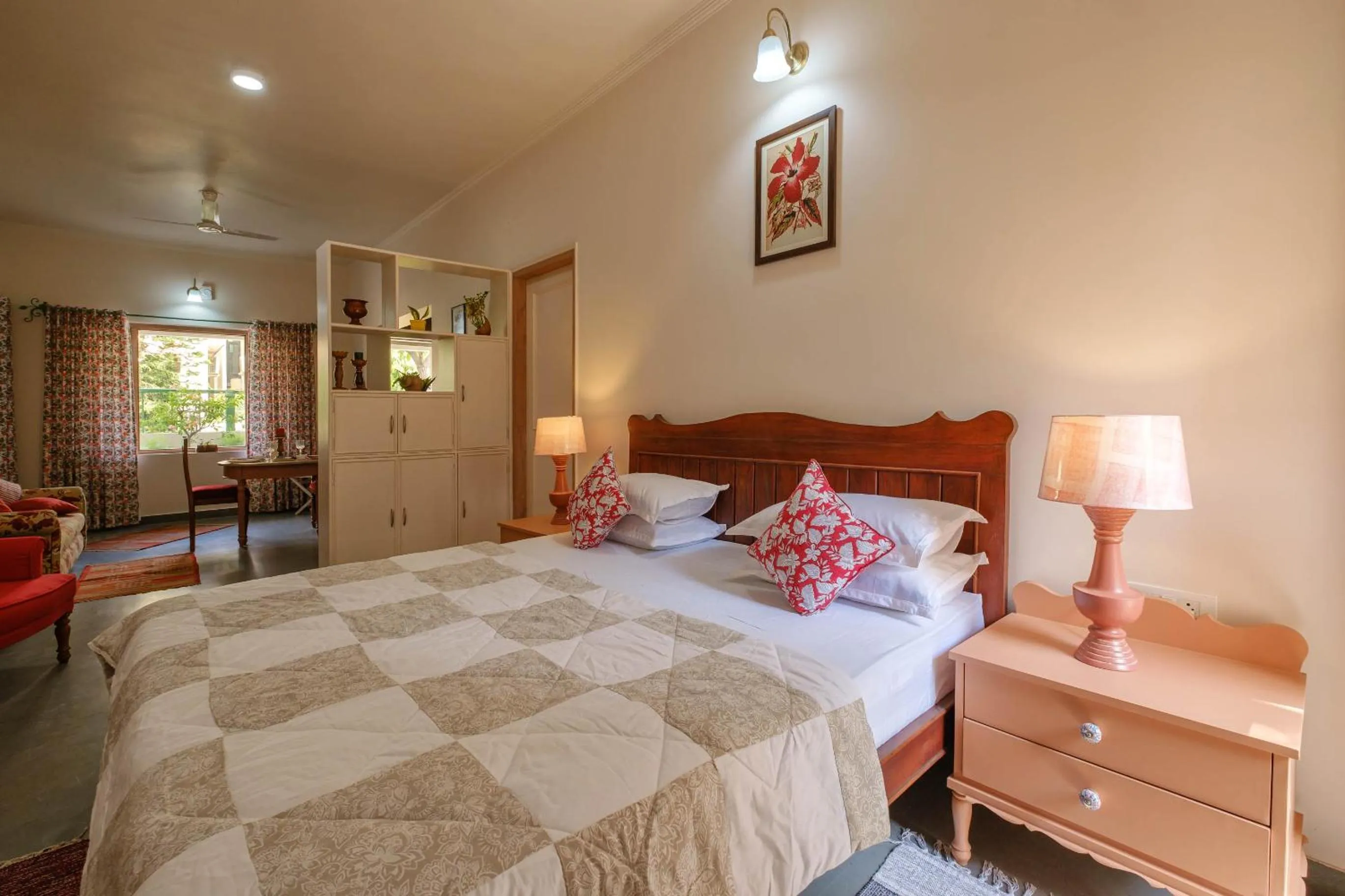 Bed in Shree Nikunj - A Luxury Boutique Homestay in Jaipur