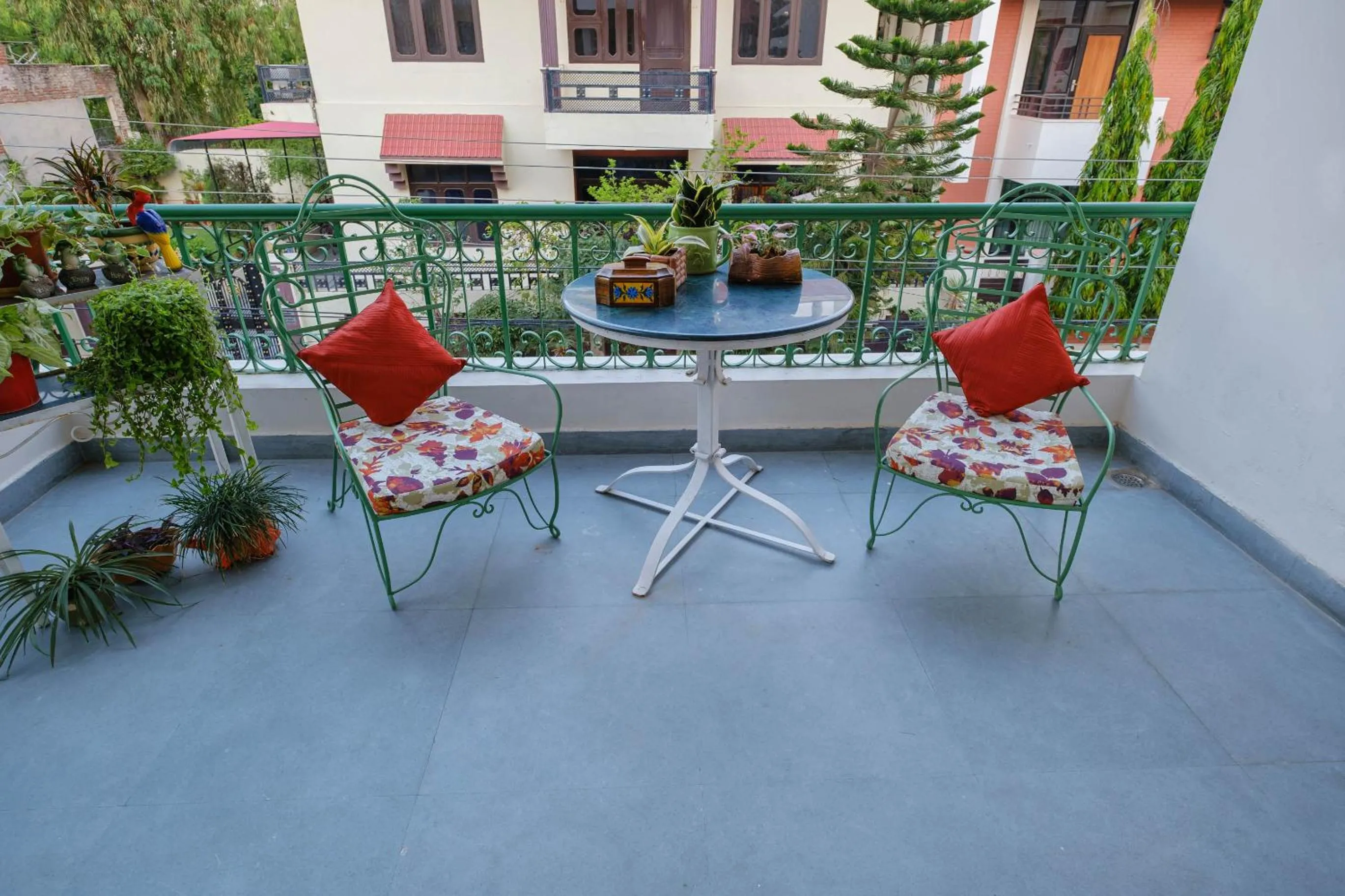 Balcony/Terrace in Shree Nikunj - A Luxury Boutique Homestay in Jaipur
