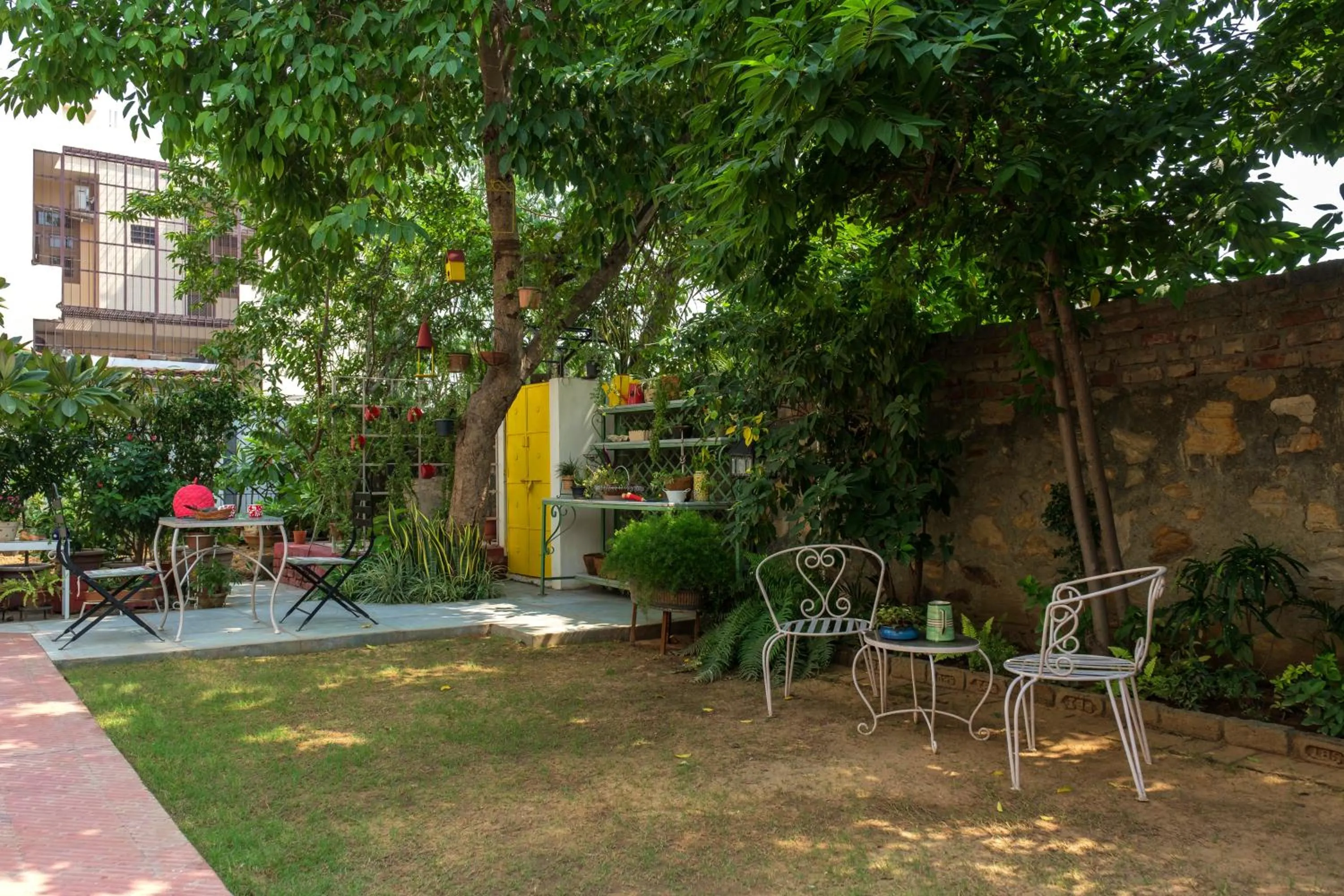 Garden in Shree Nikunj - A Luxury Boutique Homestay in Jaipur
