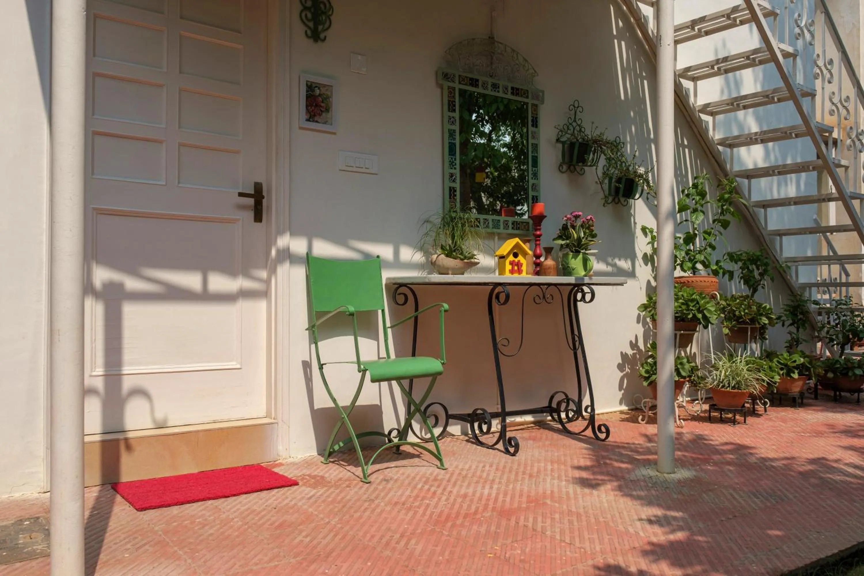 Patio in Shree Nikunj - A Luxury Boutique Homestay in Jaipur