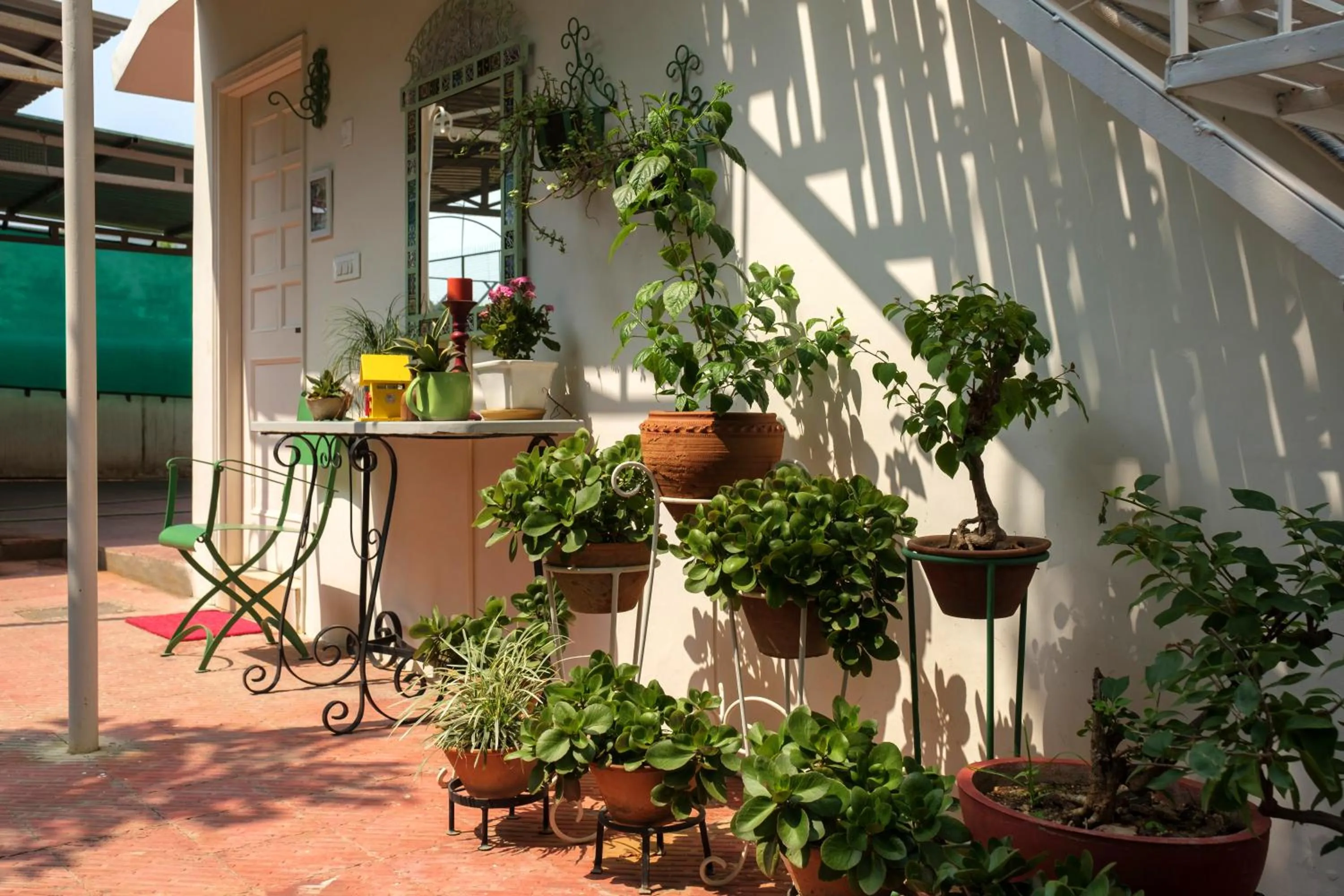 Decorative detail in Shree Nikunj - A Luxury Boutique Homestay in Jaipur
