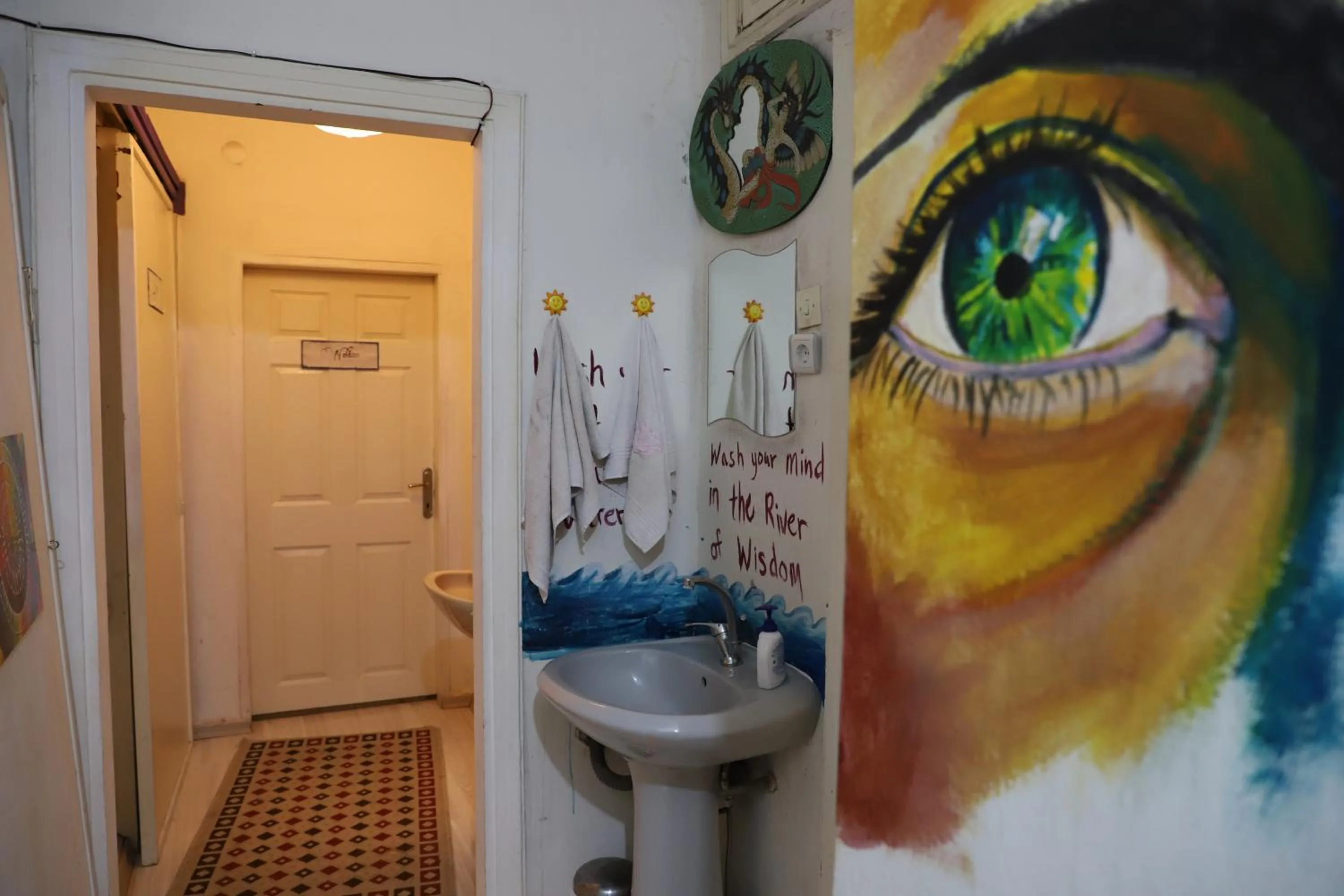 Decorative detail in Shantihome