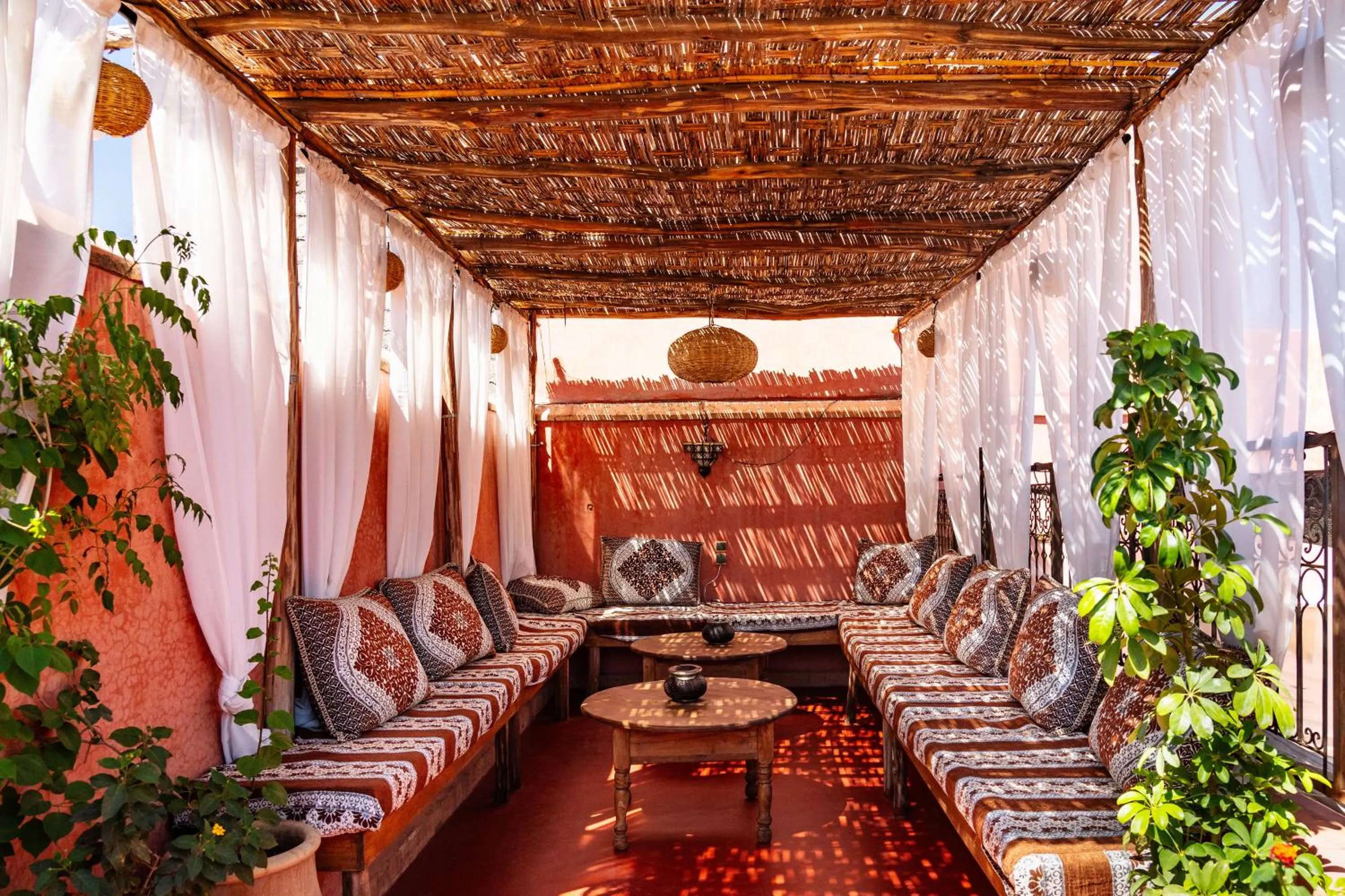 Balcony/Terrace in Riad Taghia