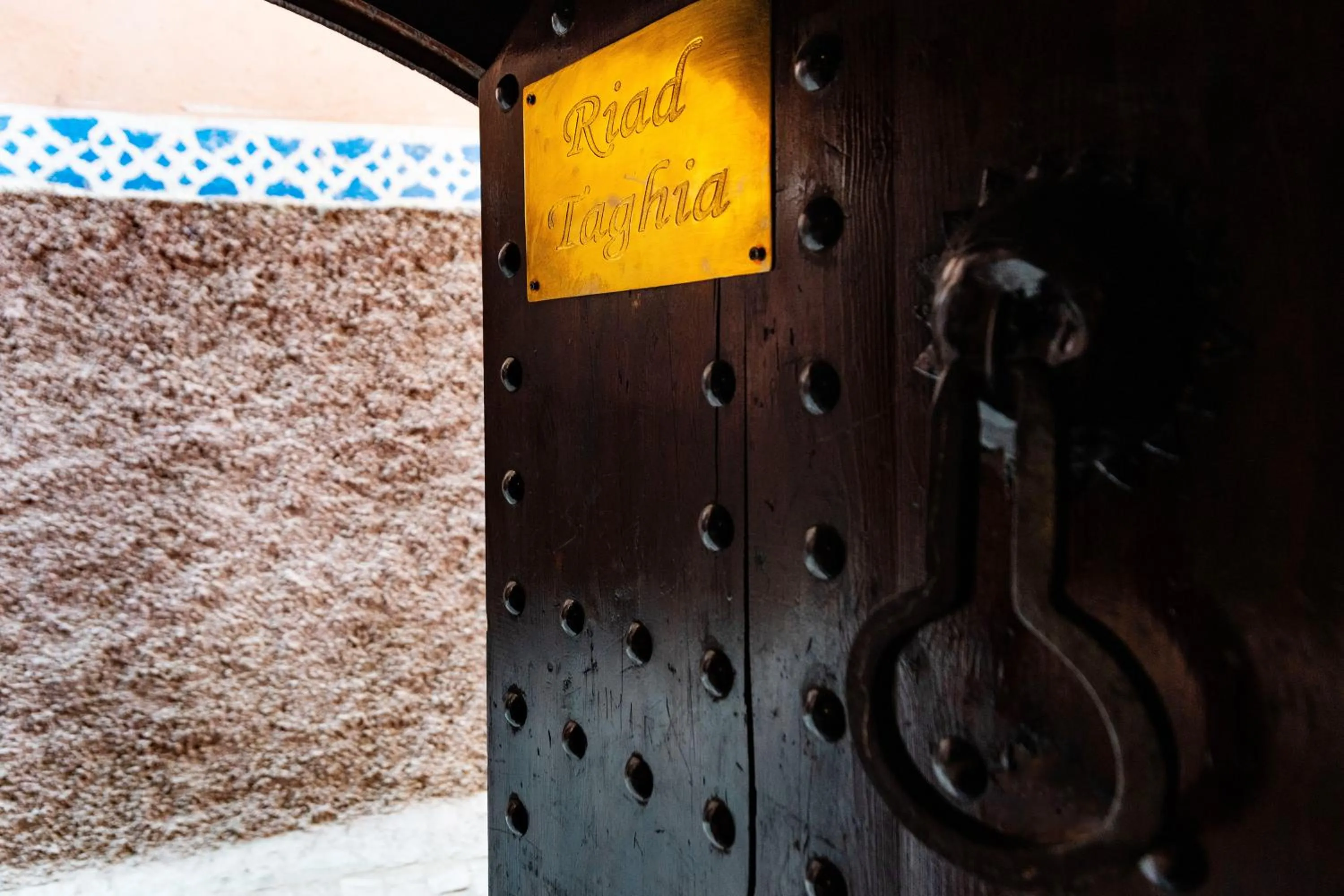 Lobby or reception in Riad Taghia