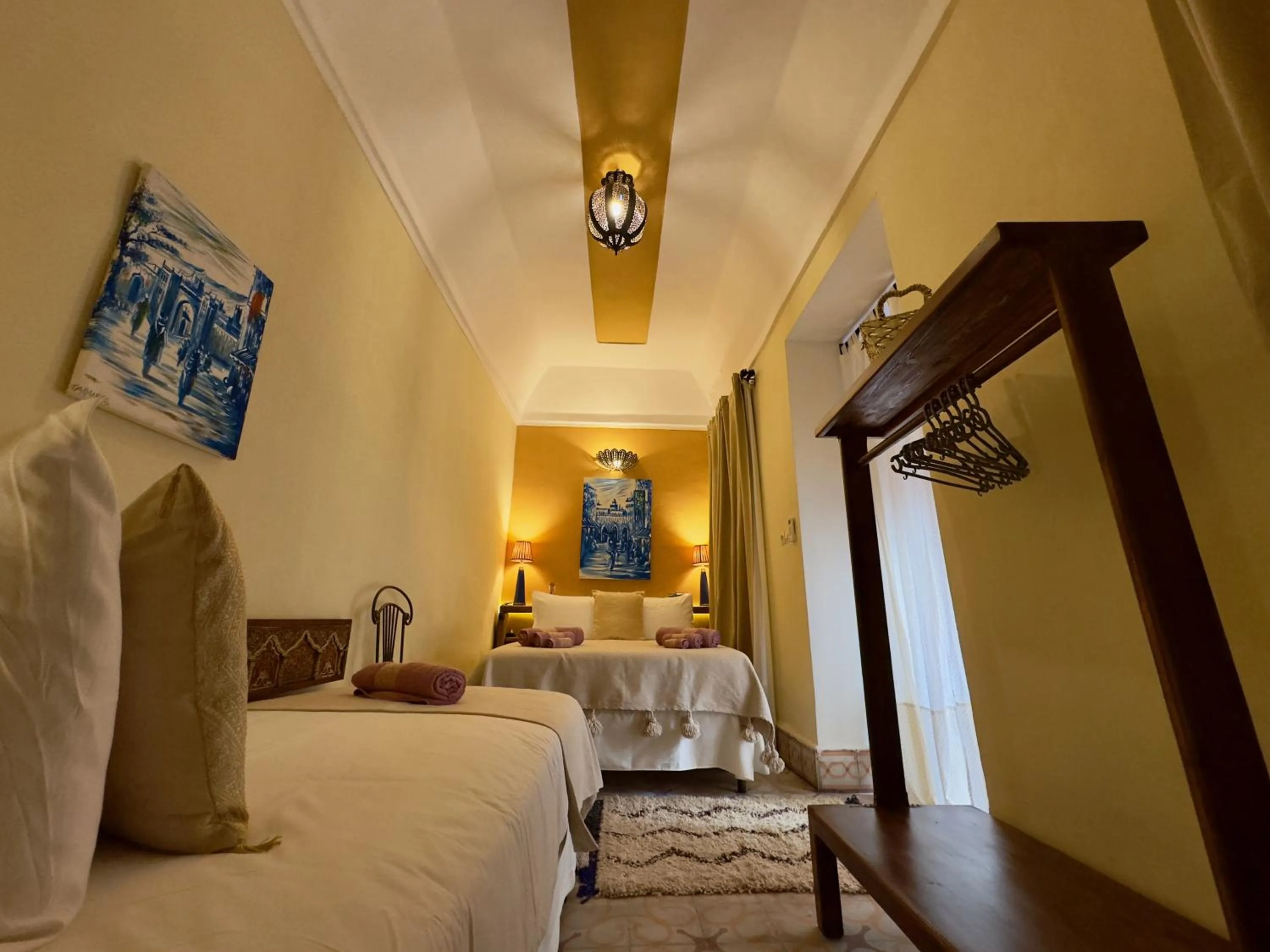 Photo of the whole room, Bed in Riad Taghia