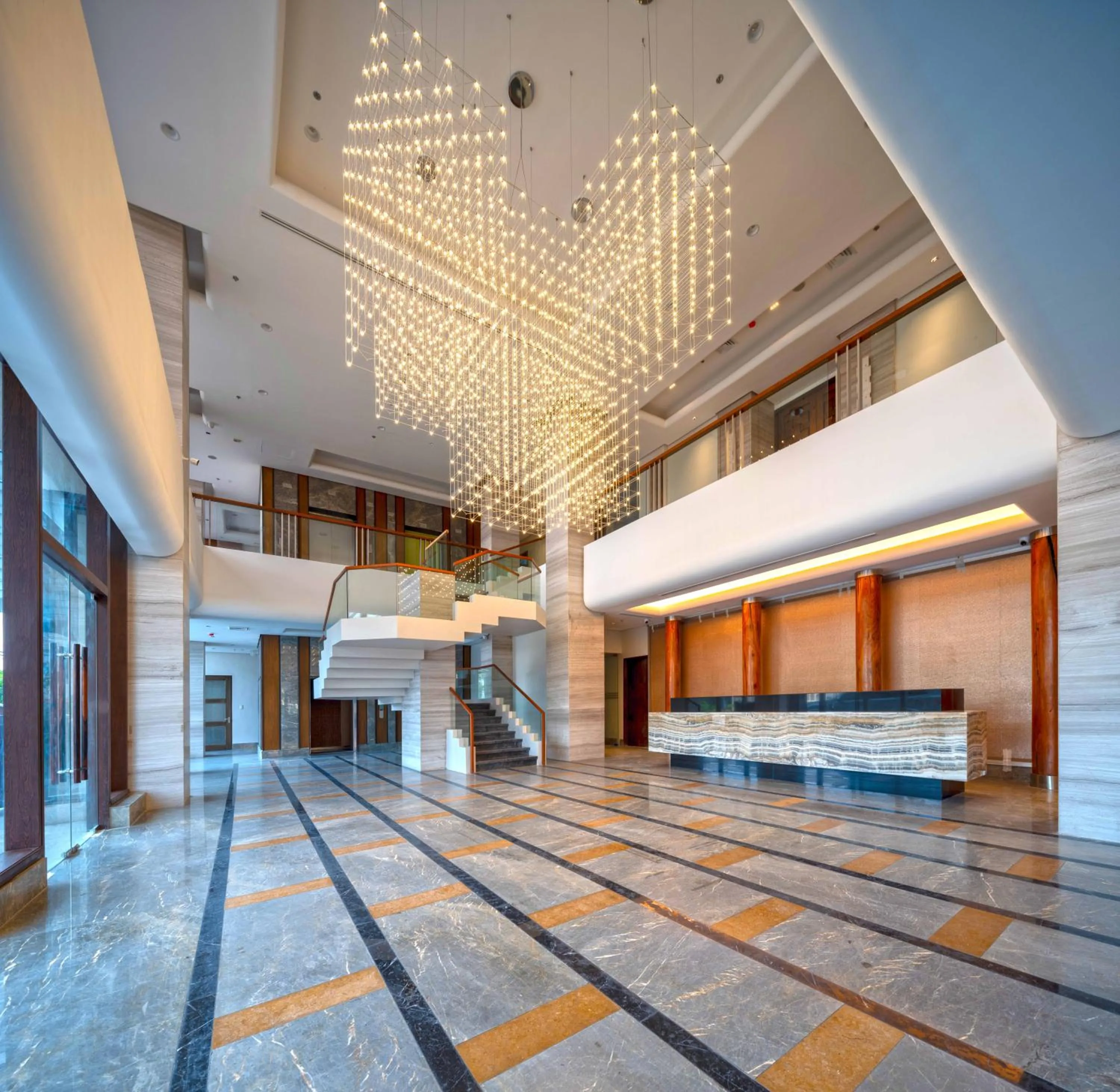 Lobby or reception in The Aurora Subic Hotel Managed By HII