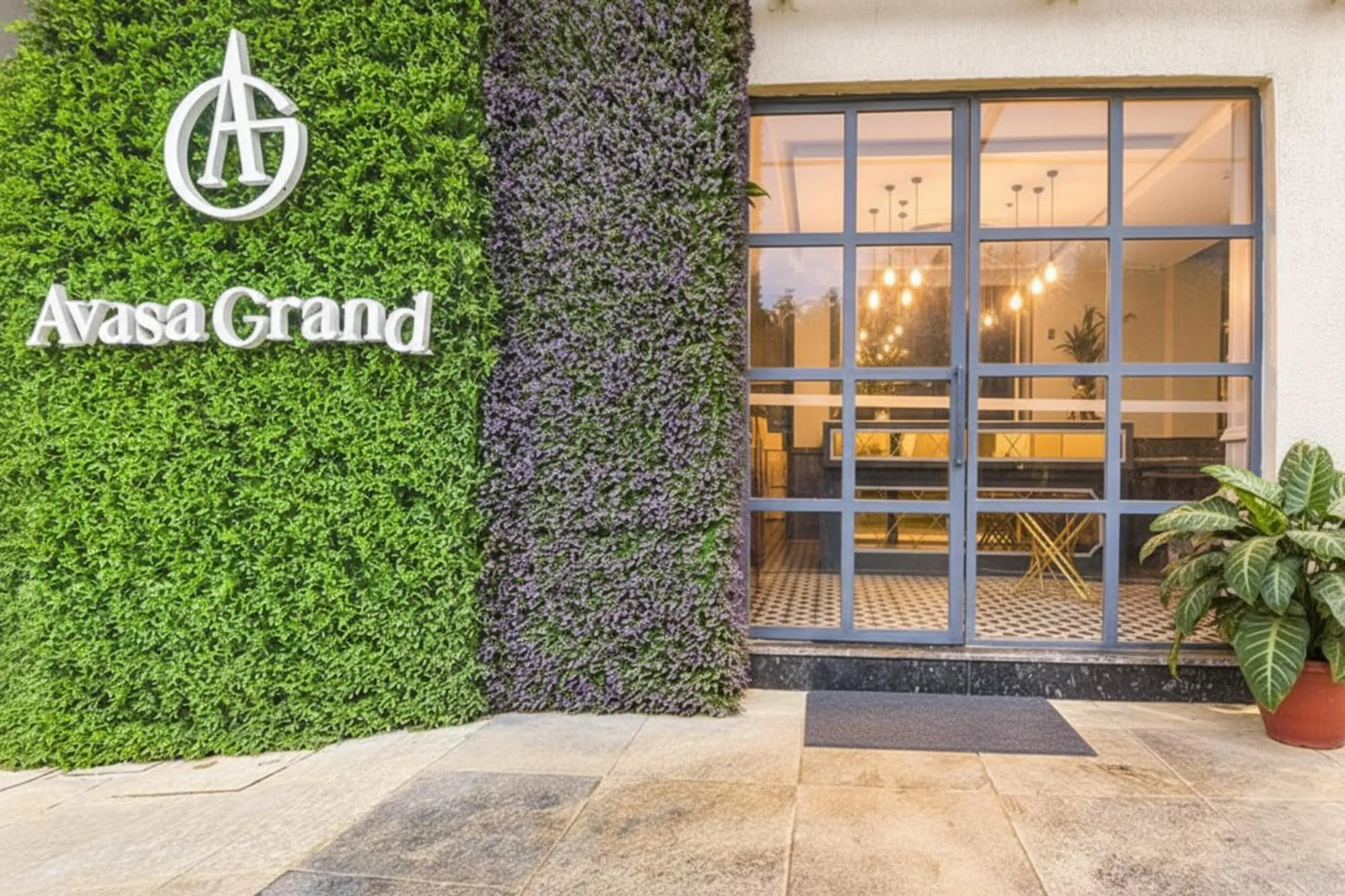 Facade/entrance in FabHotel Avasa Grand - Nr Big Daddy Casino