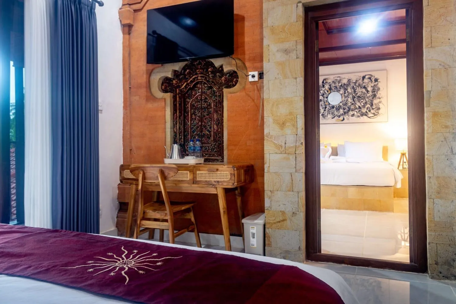 Bed in Batuan Village