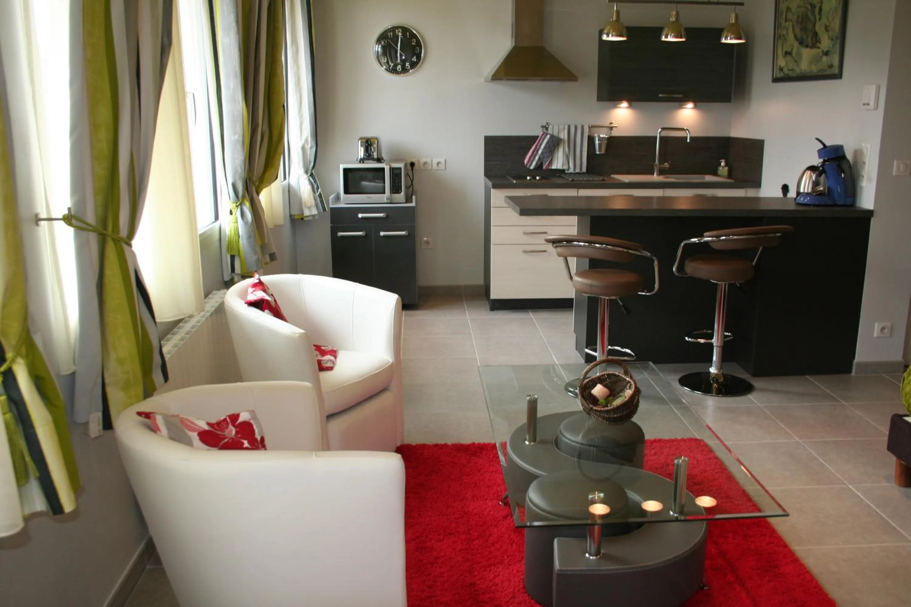 Seating area in Les Hellebores