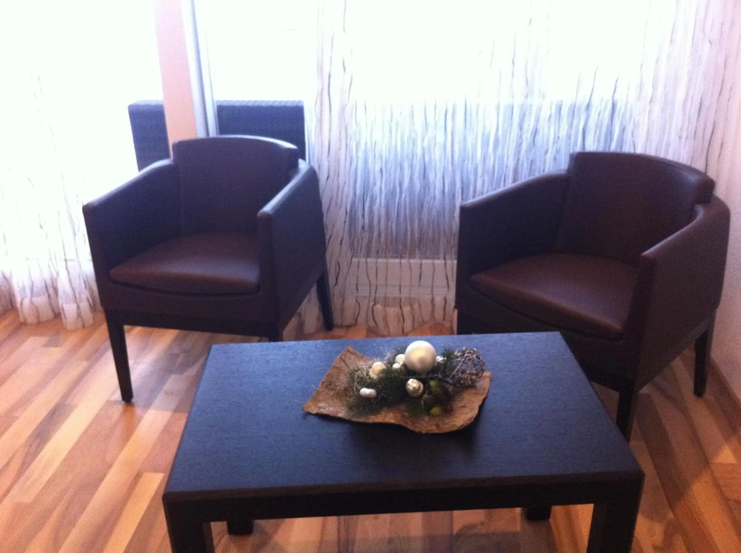 Seating area in Hôtel Glanis