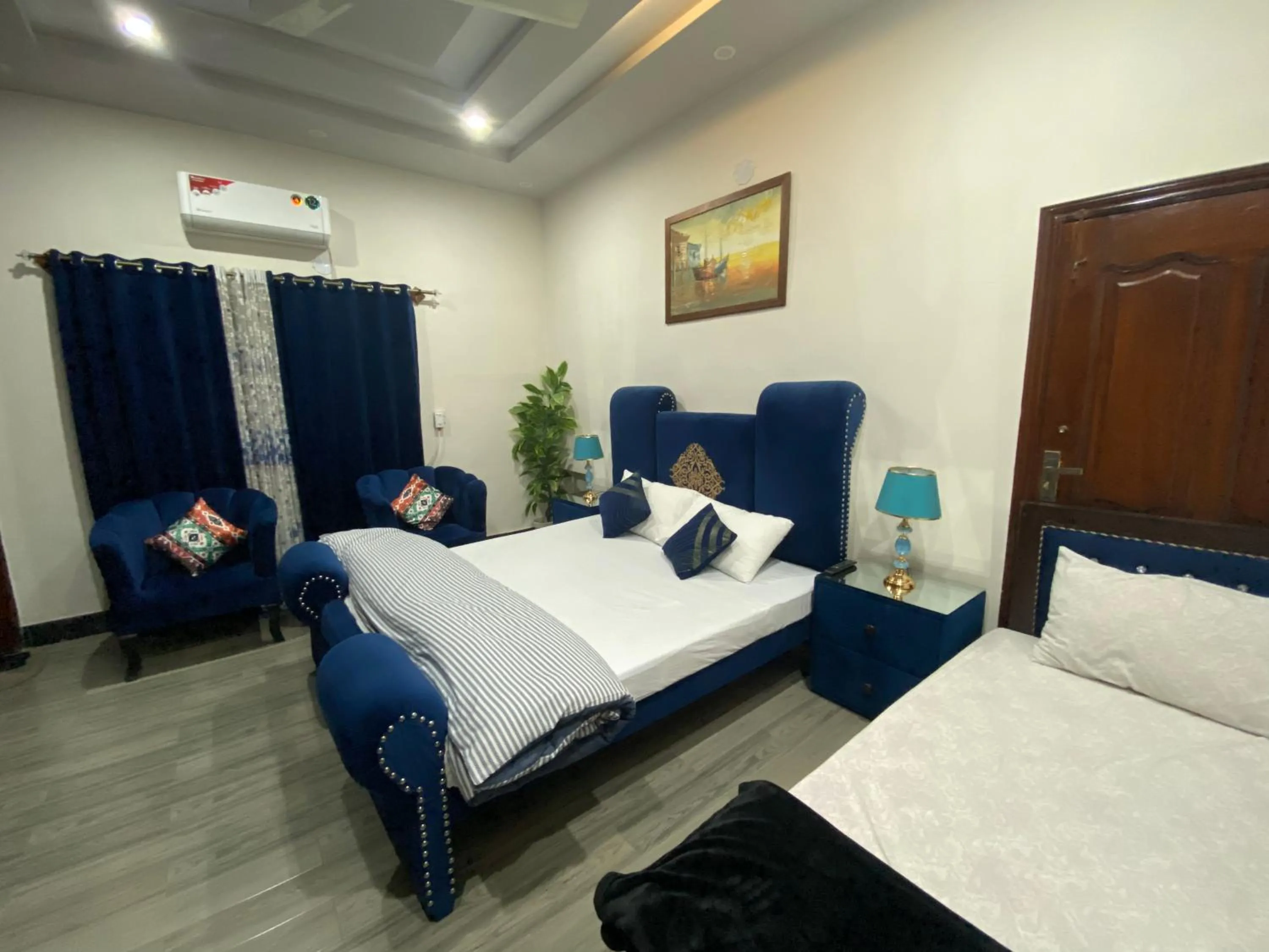 Bed in The Comfort Lodge