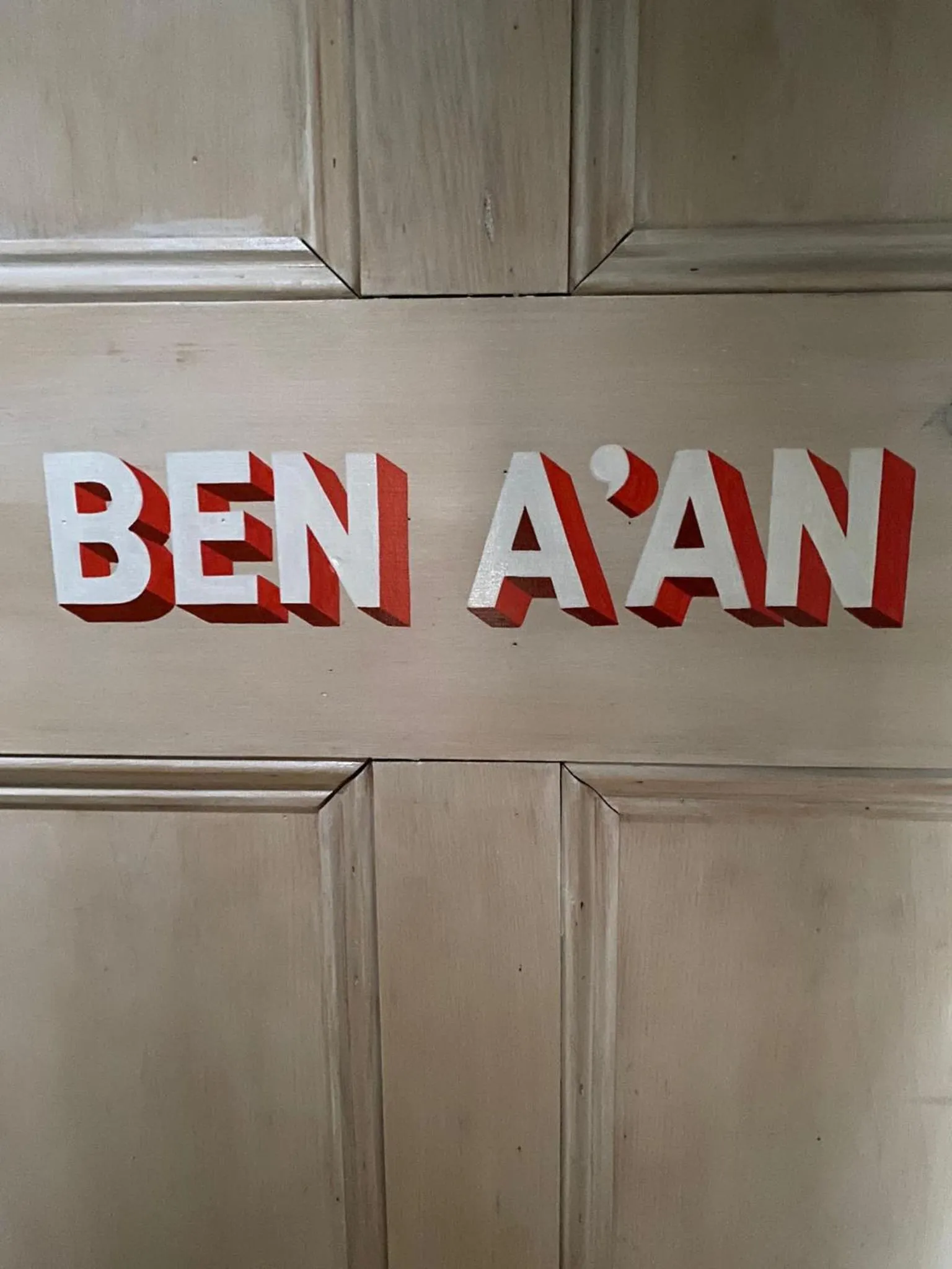 Guests in Ben A'an House