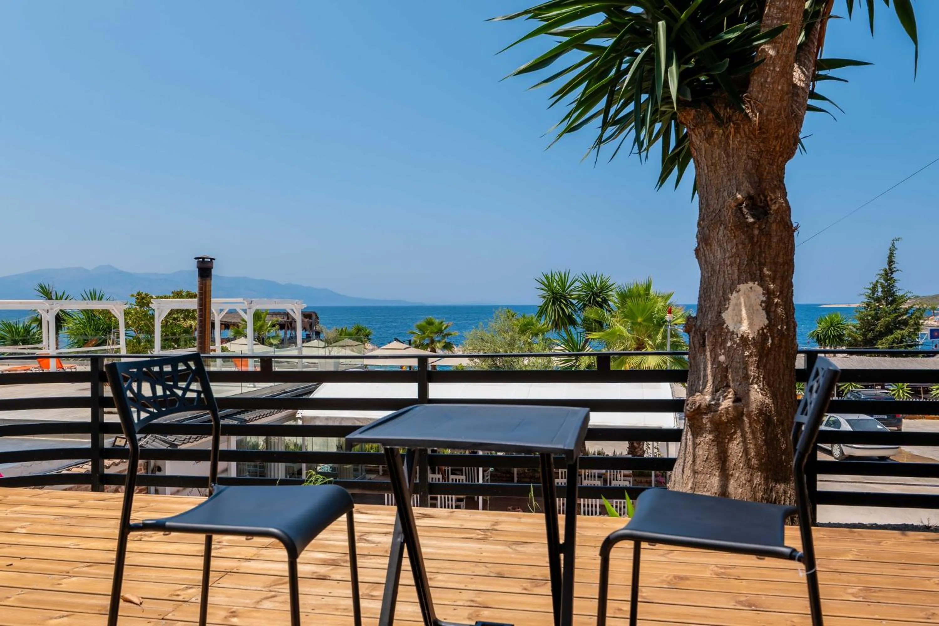 Patio in Sunset Aparthotel