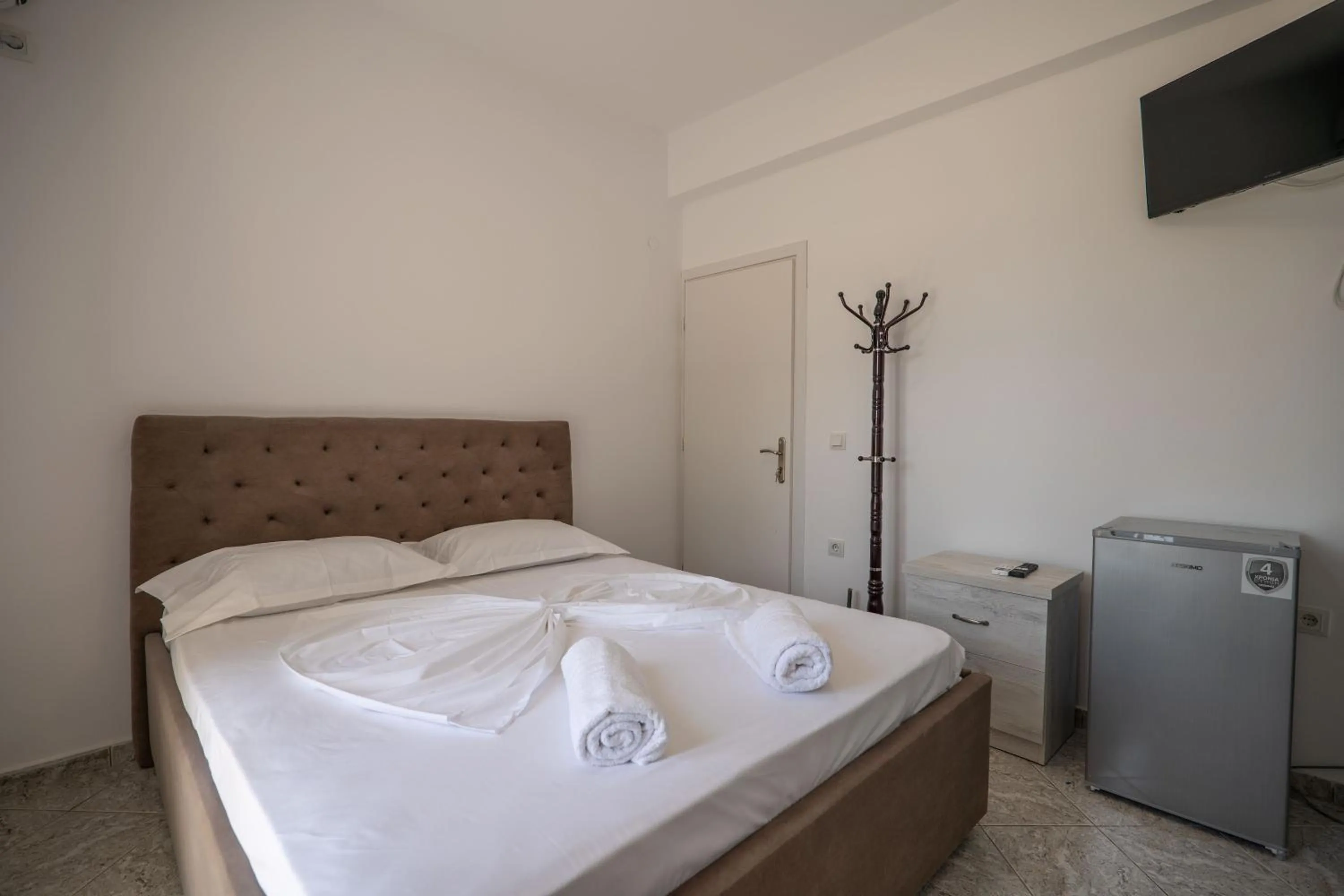 Bed in Sunset Aparthotel