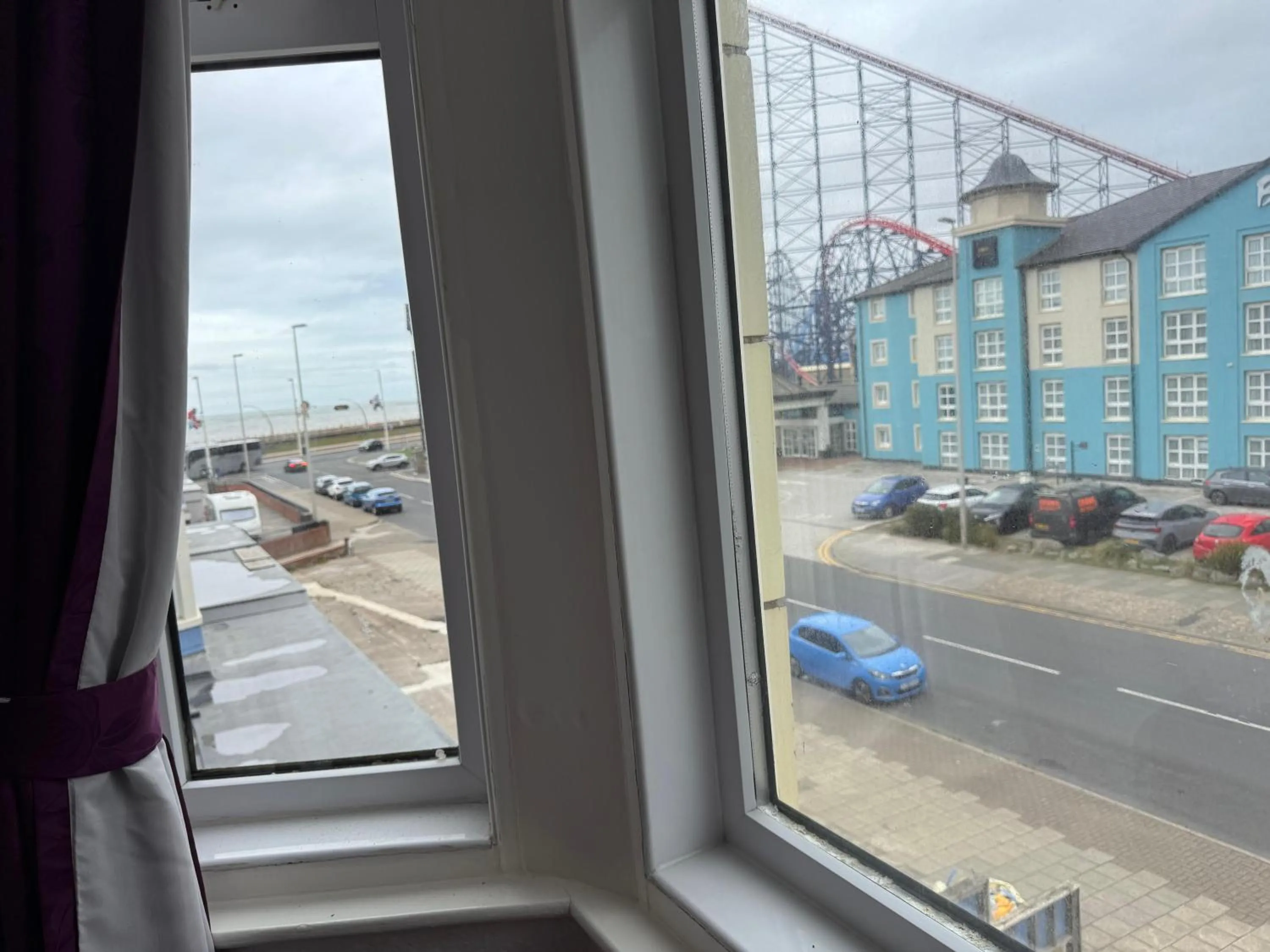View (from property/room) in OYO Delton Hotel Blackpool Pleasure Beach