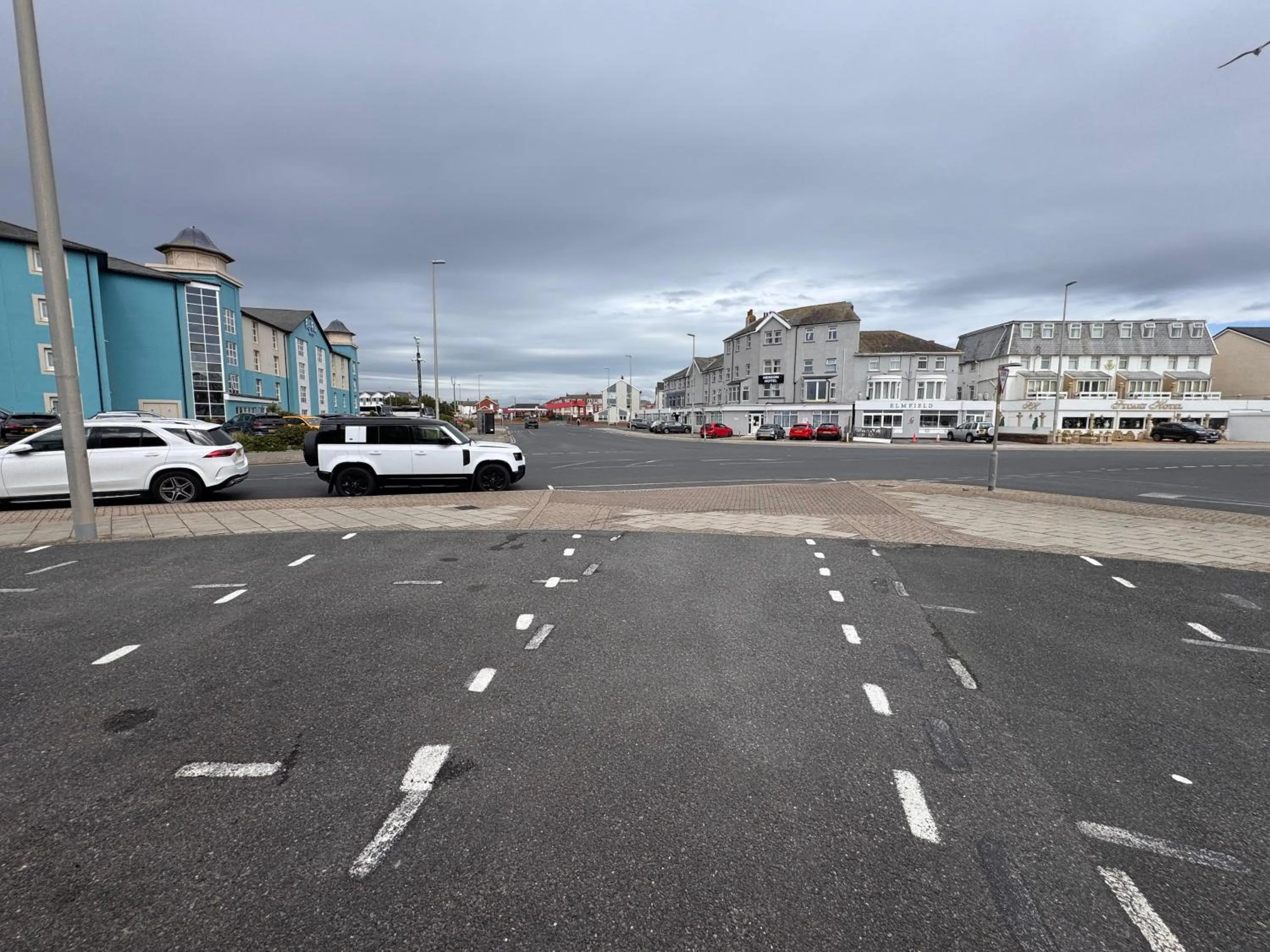 Parking in OYO Delton Hotel Blackpool Pleasure Beach