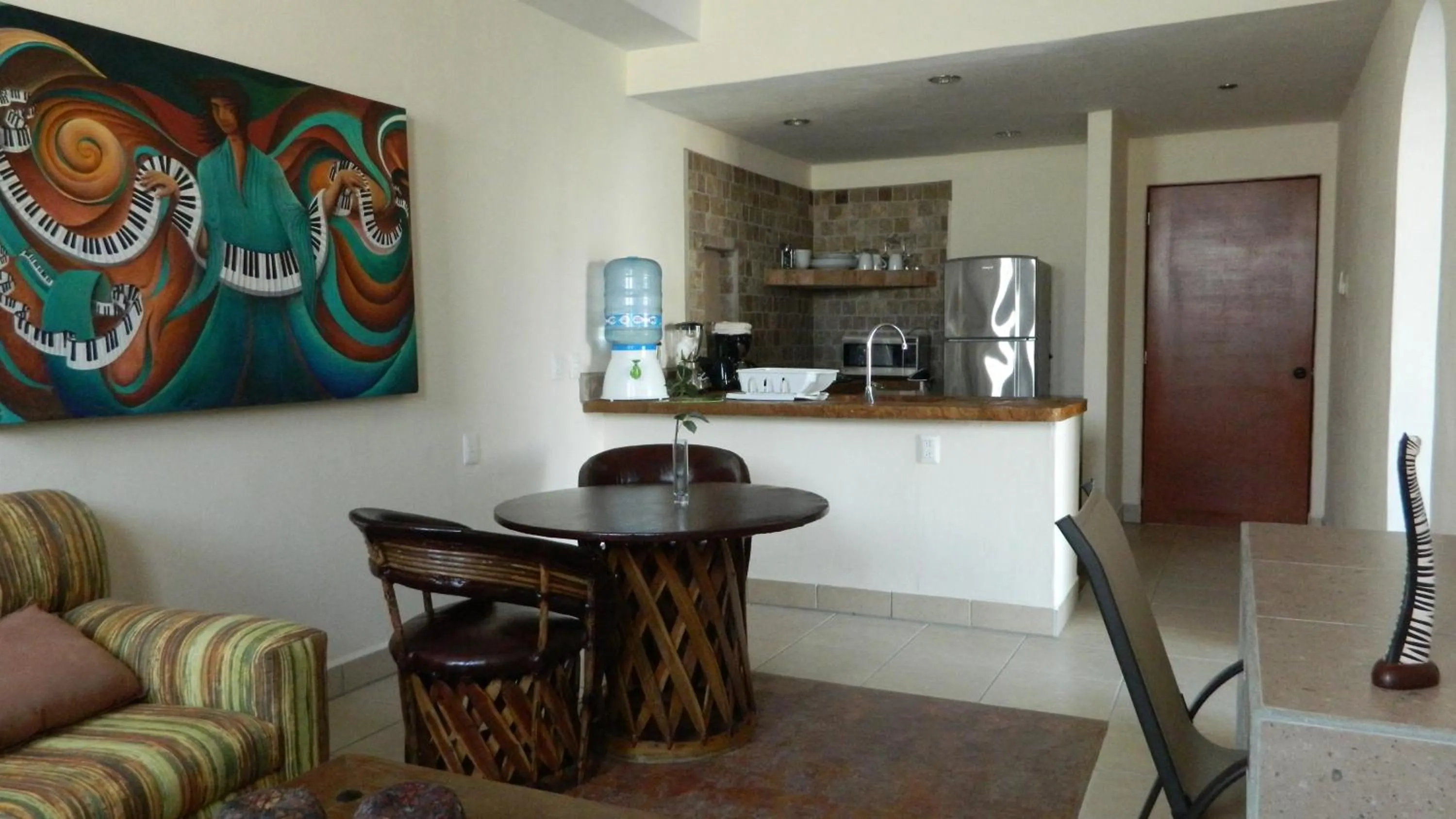 Living room in Hotel Condominium La Posada de Bucerias