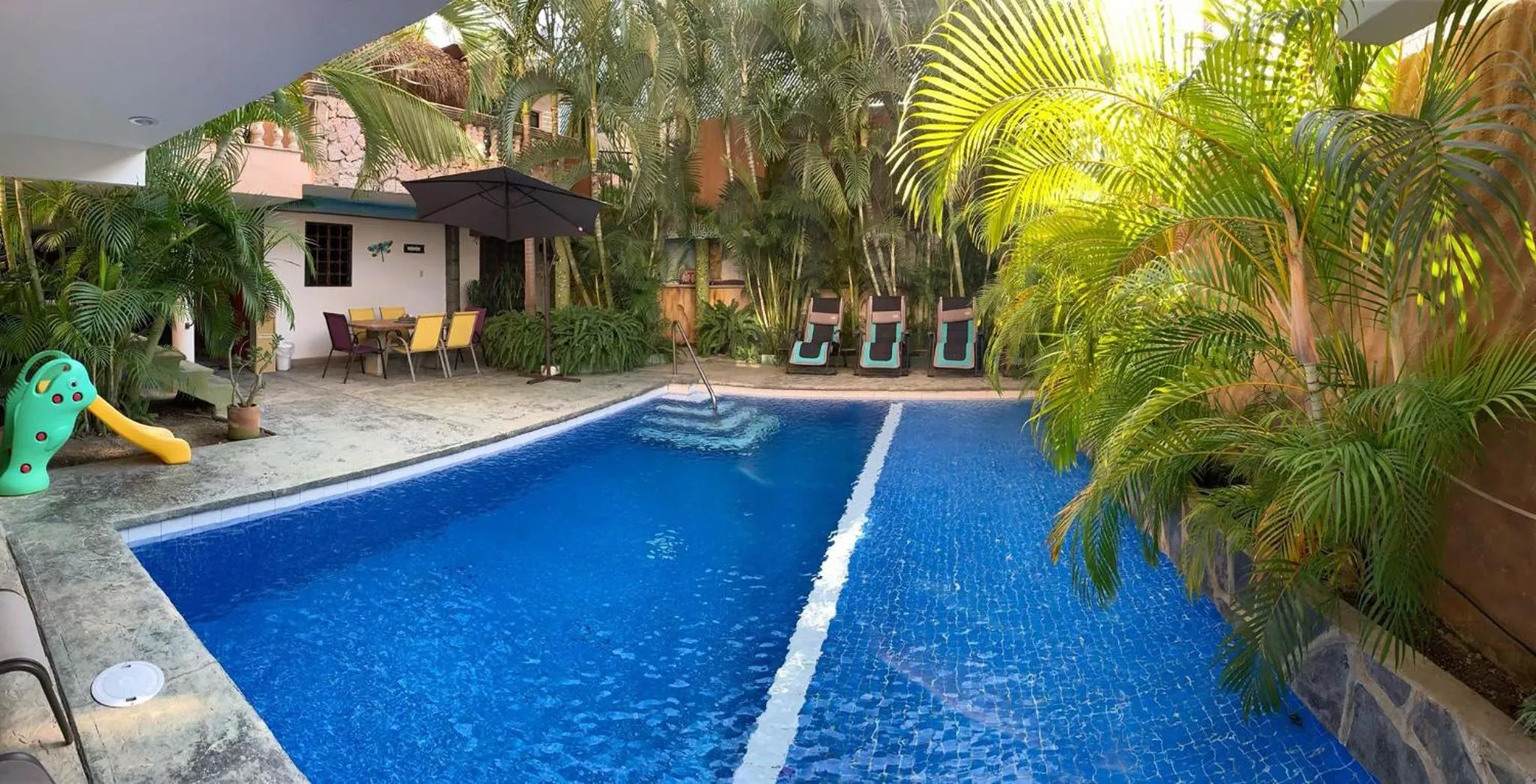 Swimming pool in Hotel Condominium La Posada de Bucerias