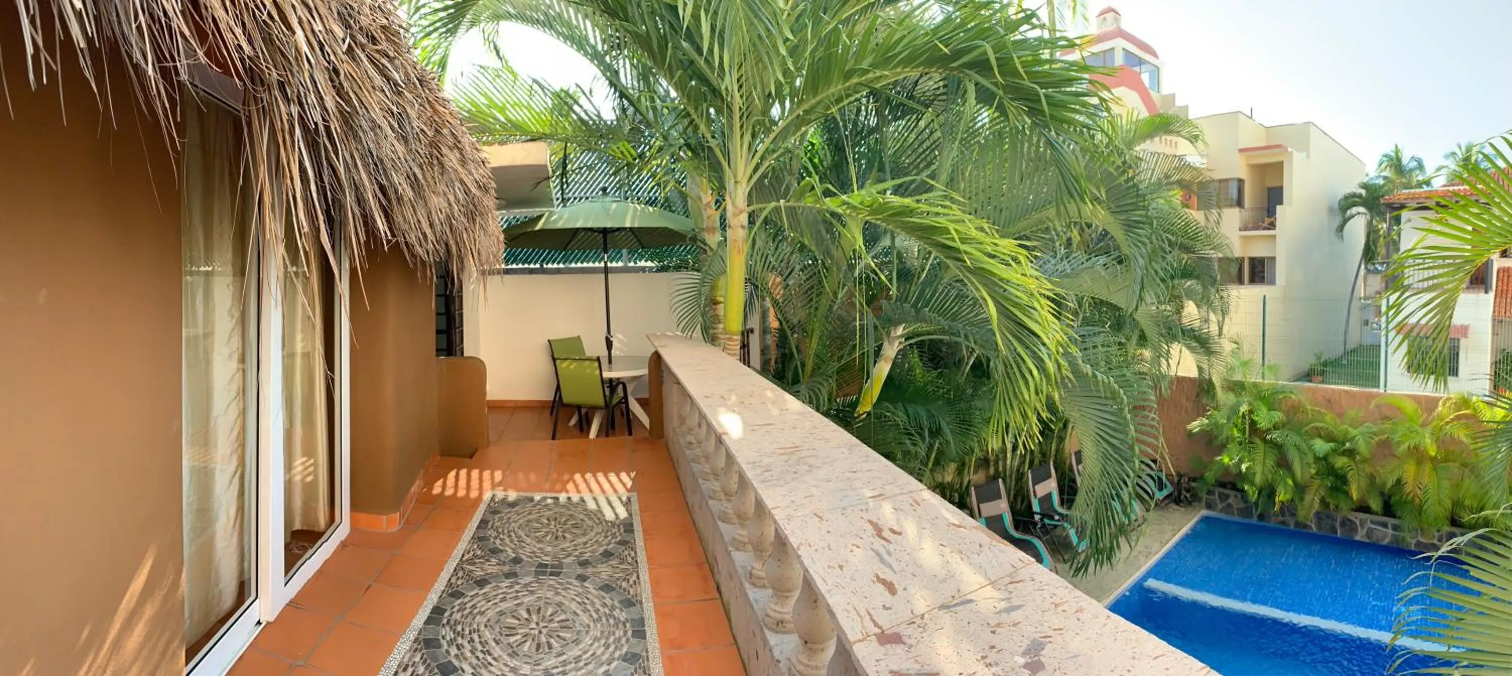 Balcony/Terrace in Hotel Condominium La Posada de Bucerias