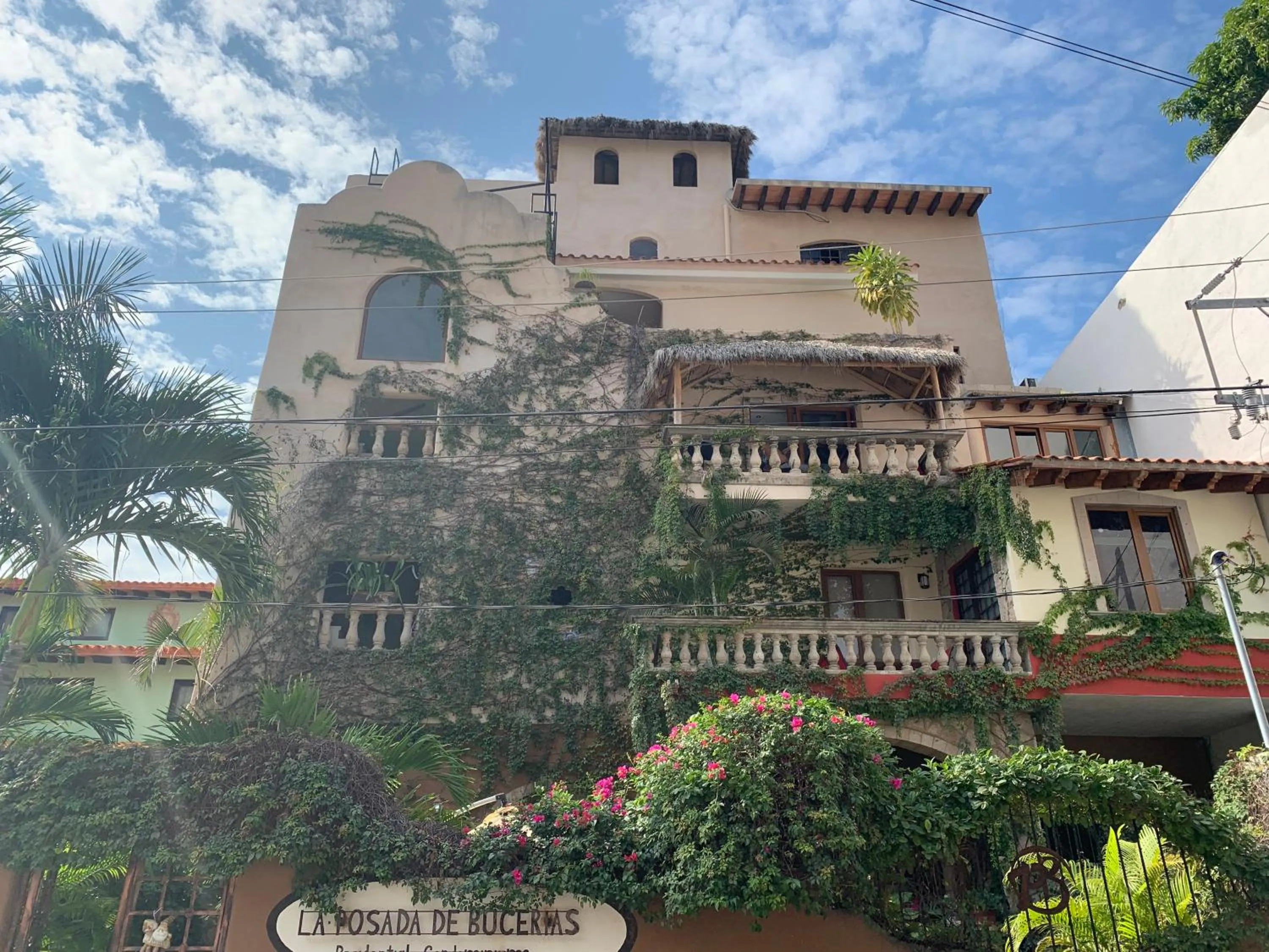 Facade/entrance in Hotel Condominium La Posada de Bucerias