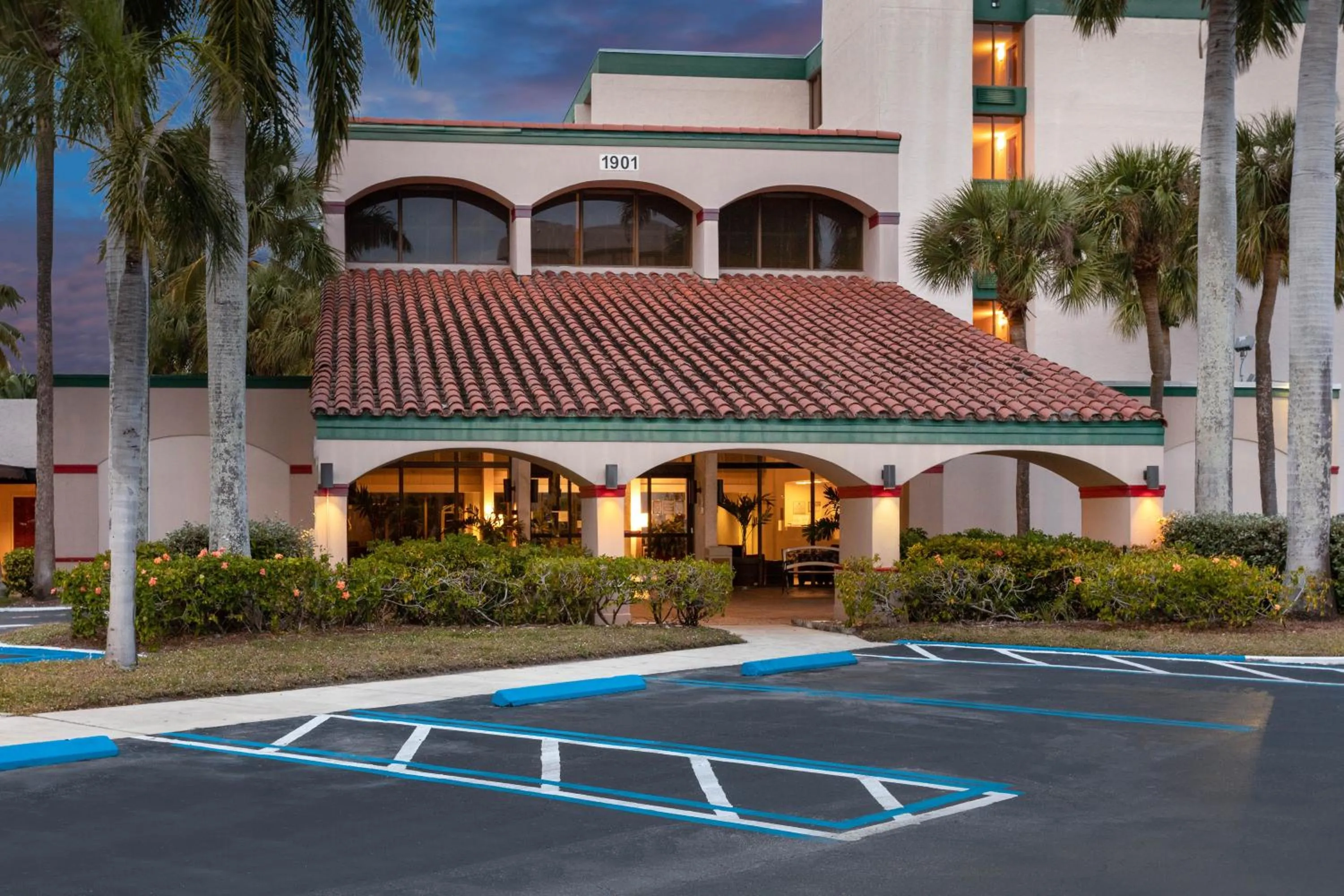 Property building in 88 Palms Hotel & Event Center